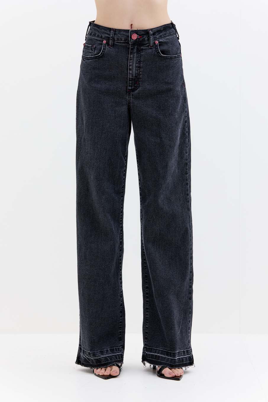 CALÇA JEANS LOREN 38 IND.PRETO