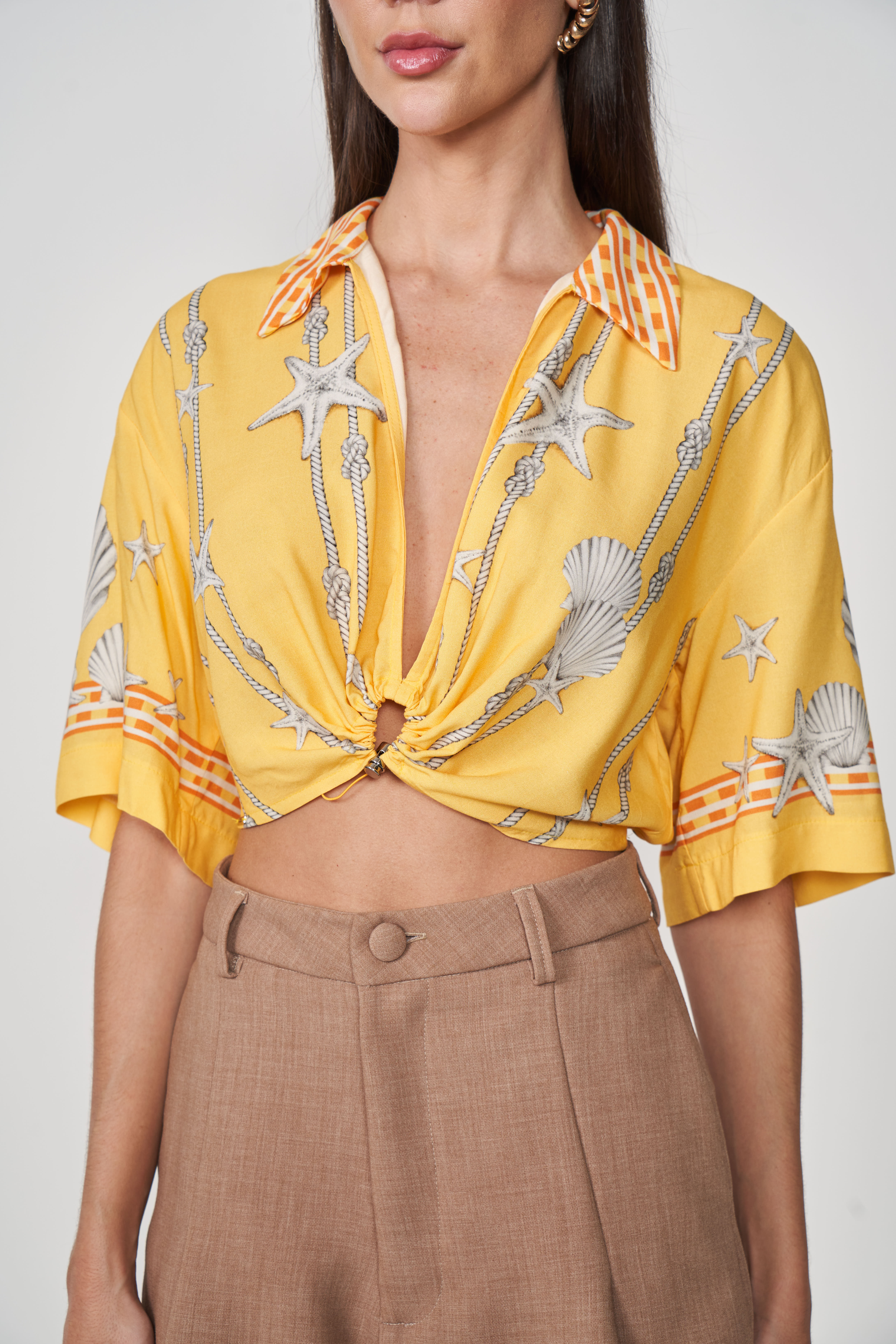 BLUSA ESTAMPADA G BARUCH CONCHAII