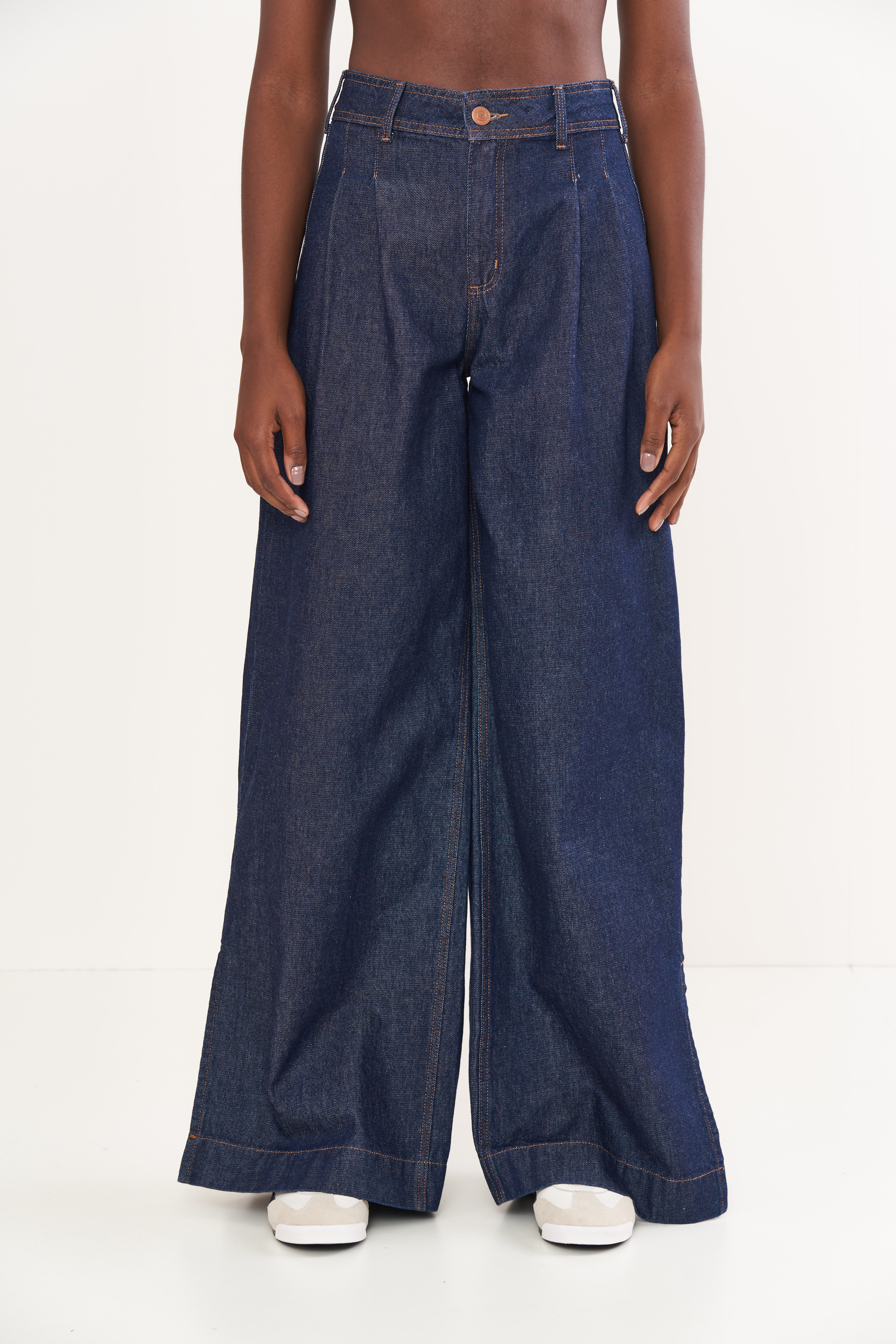 CALÇA JEANS SILVIA 42 INDIGO