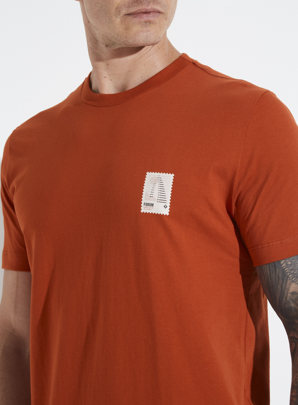 CAMISETA FORUM M LARANJA GINGER