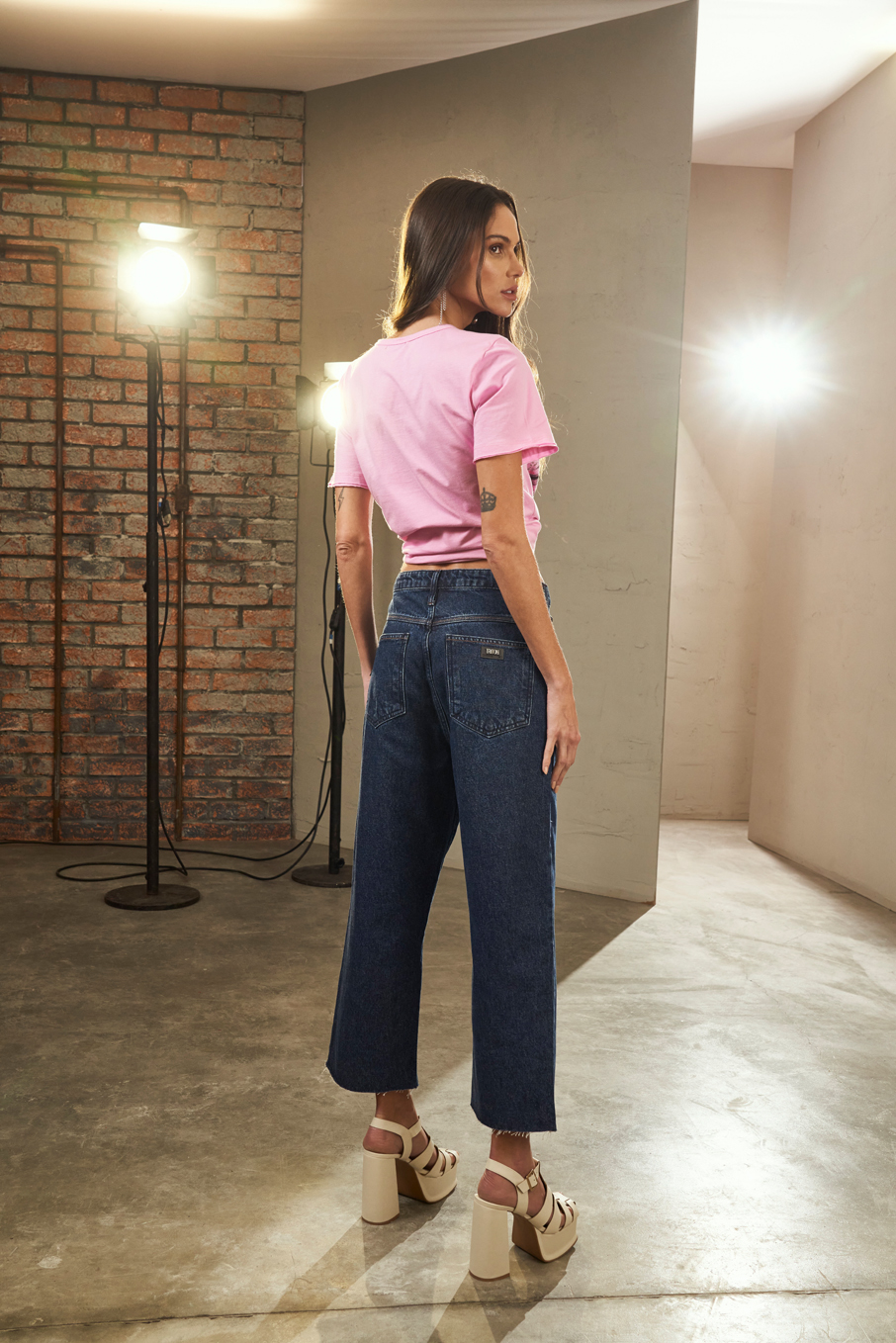 CALÇA JEANS CAROL 38 INDIGO
