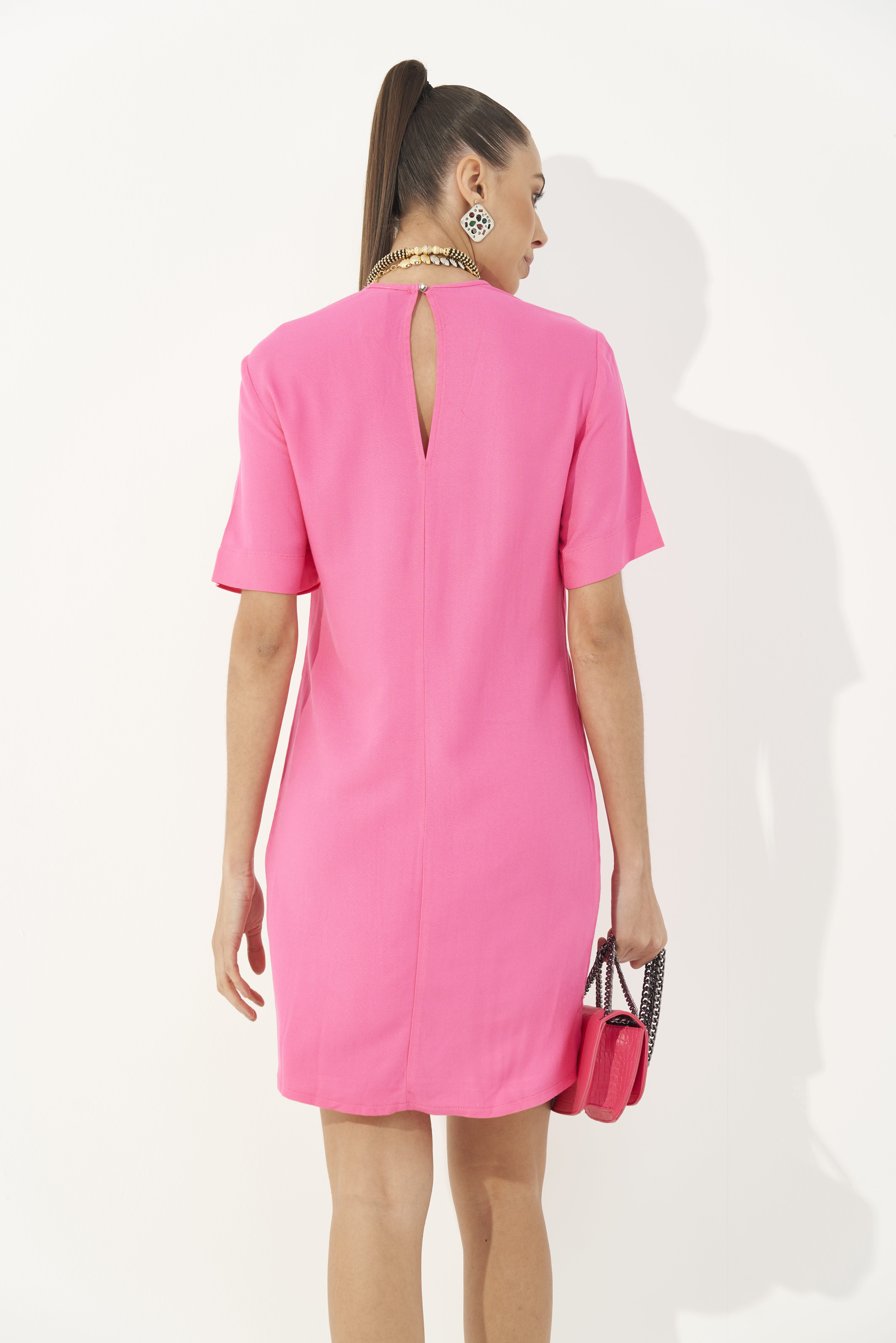 VESTIDO COLCCI GG ROSA DOJA