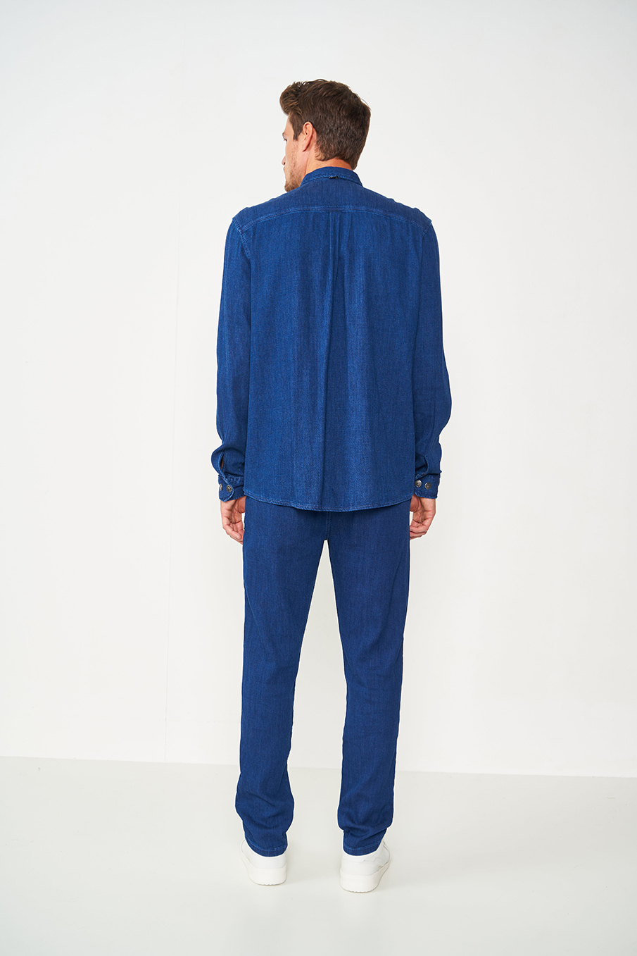 CALÇA JEANS NEW CHINO 44 INDIGO
