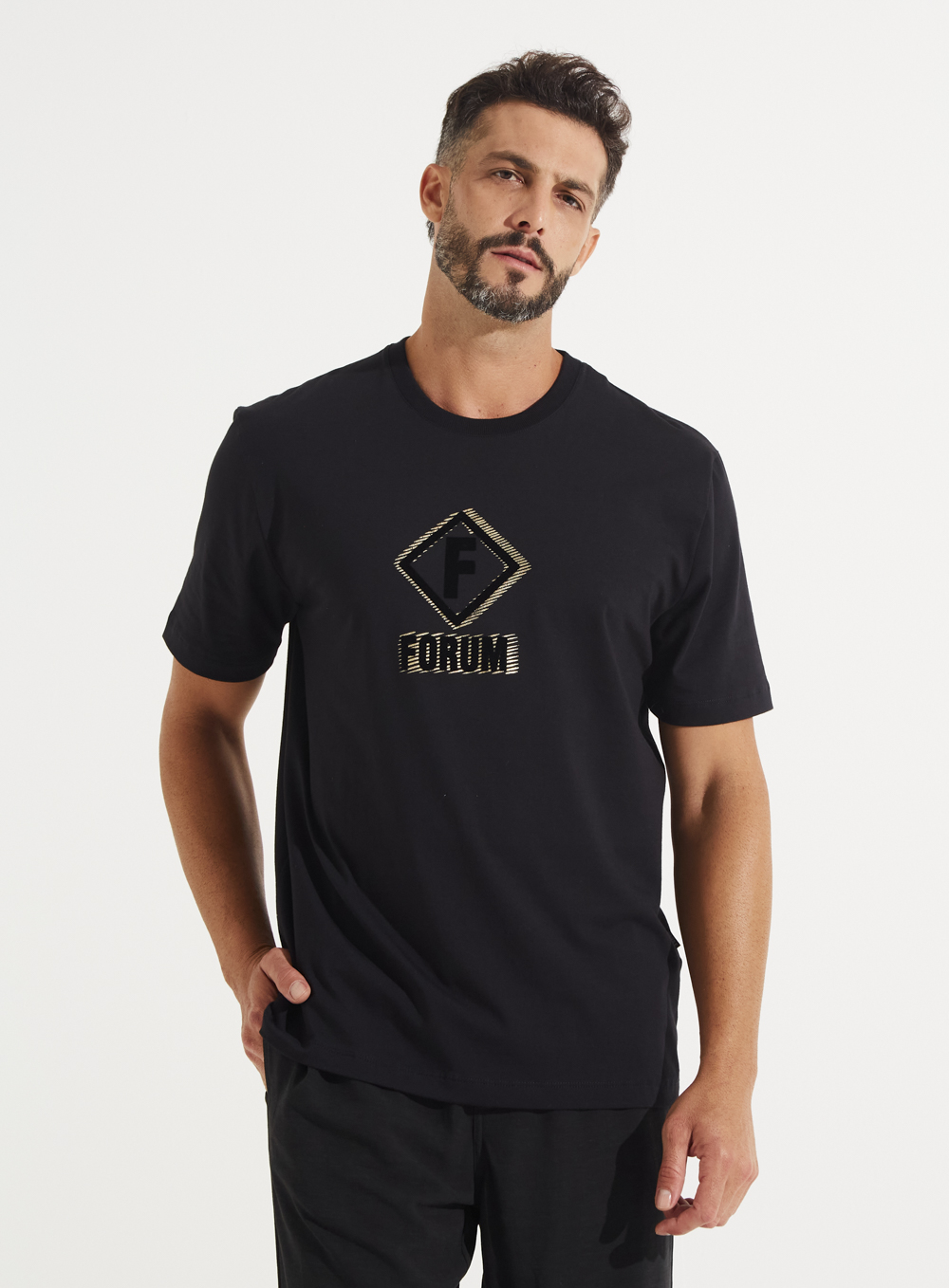 CAMISETA FORUM M PRETO