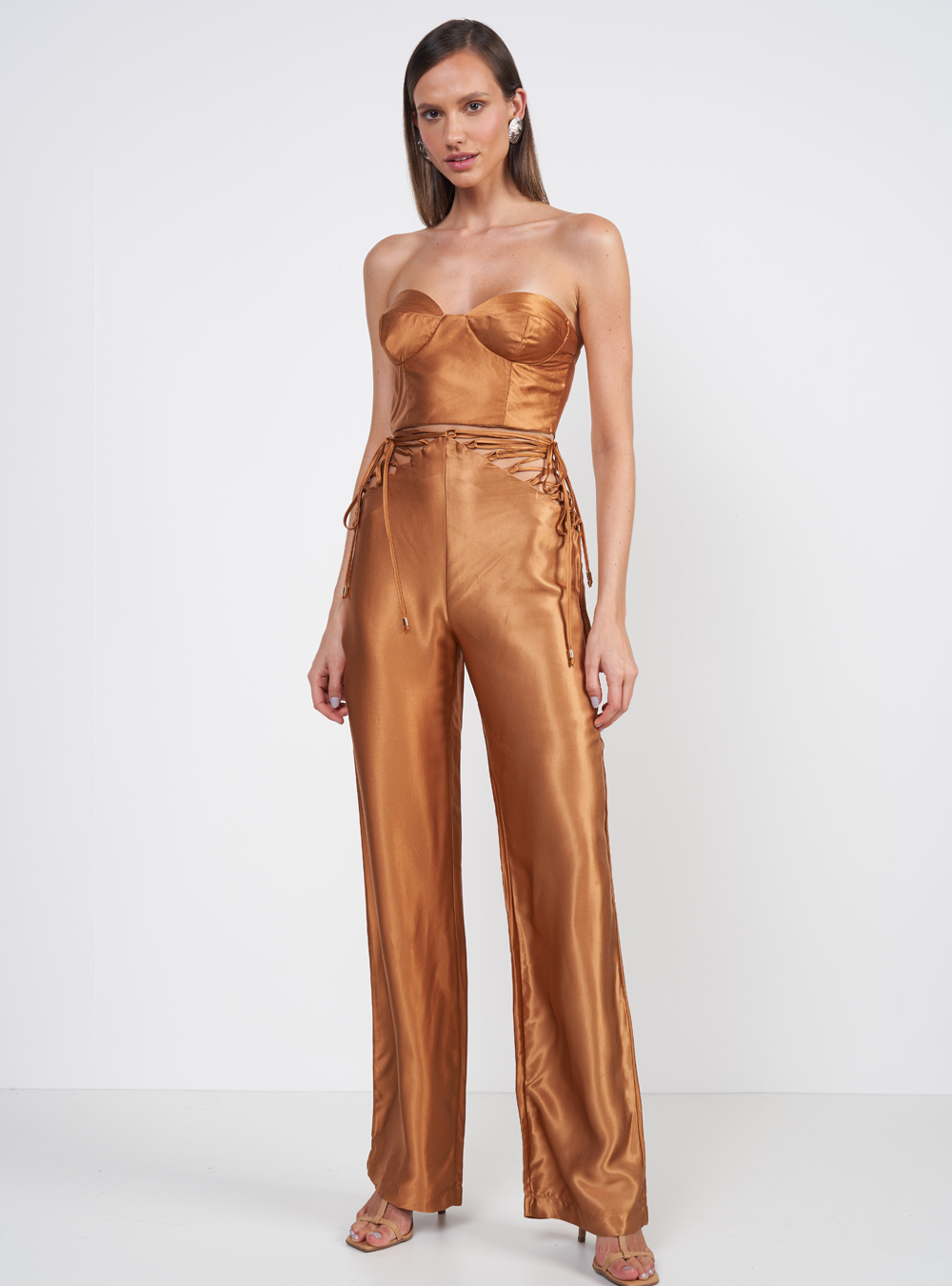 CALÇA COLCCI 40 MARROM ARENI