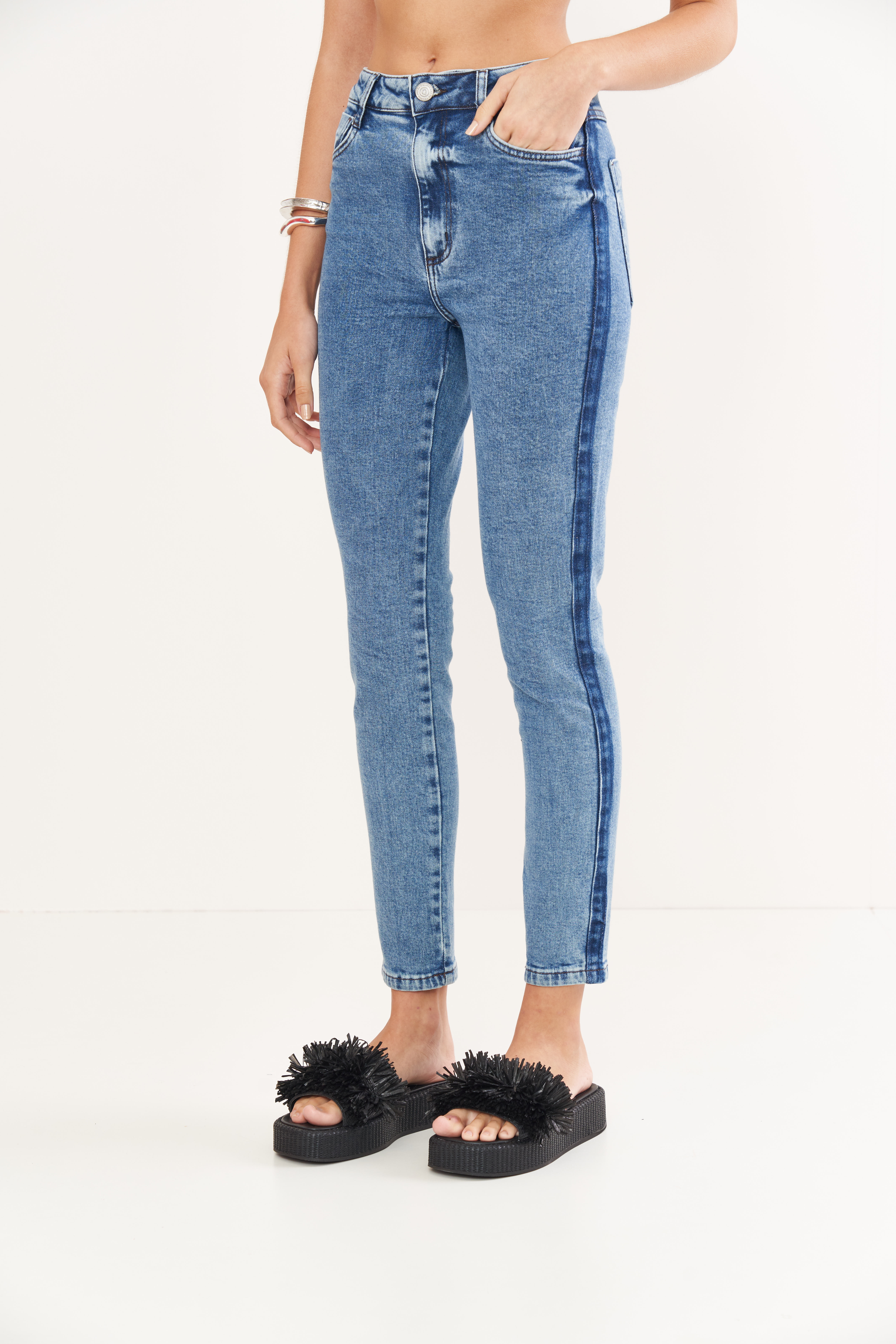 CALÇA JEANS MADRID STRETCH 36 INDIGO