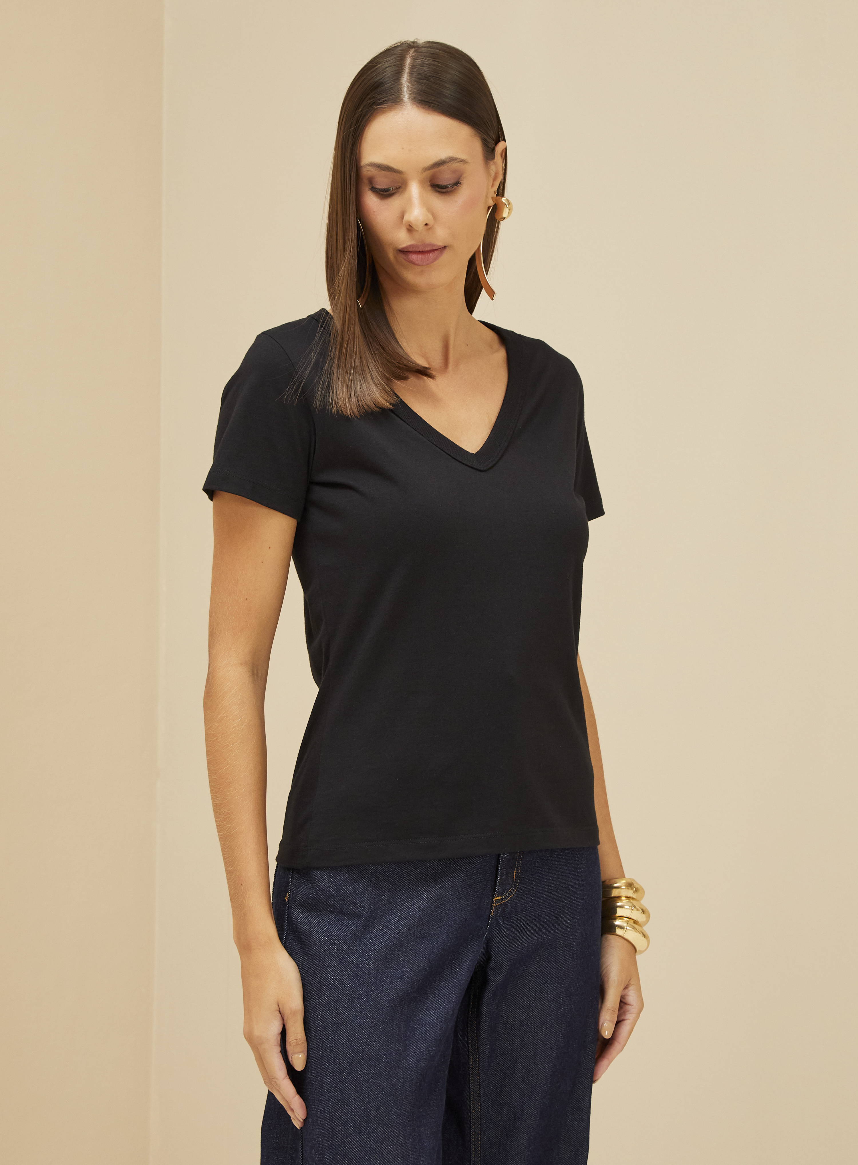 CAMISETA FORUM G MARROM ROCCIA