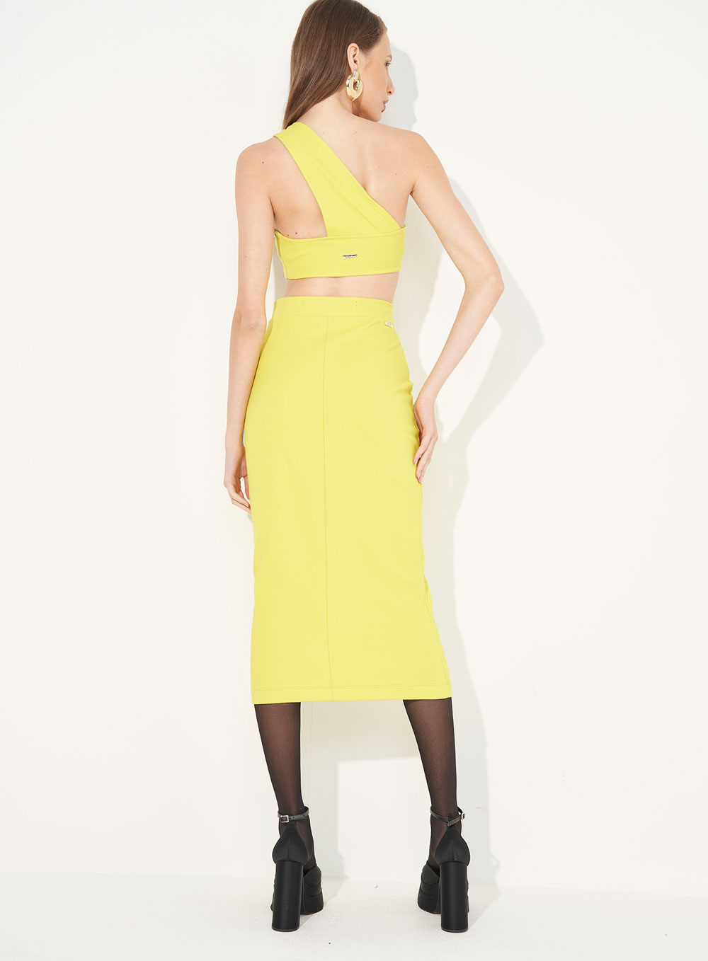 TOP COLCCI M AMARELO FOCAIS
