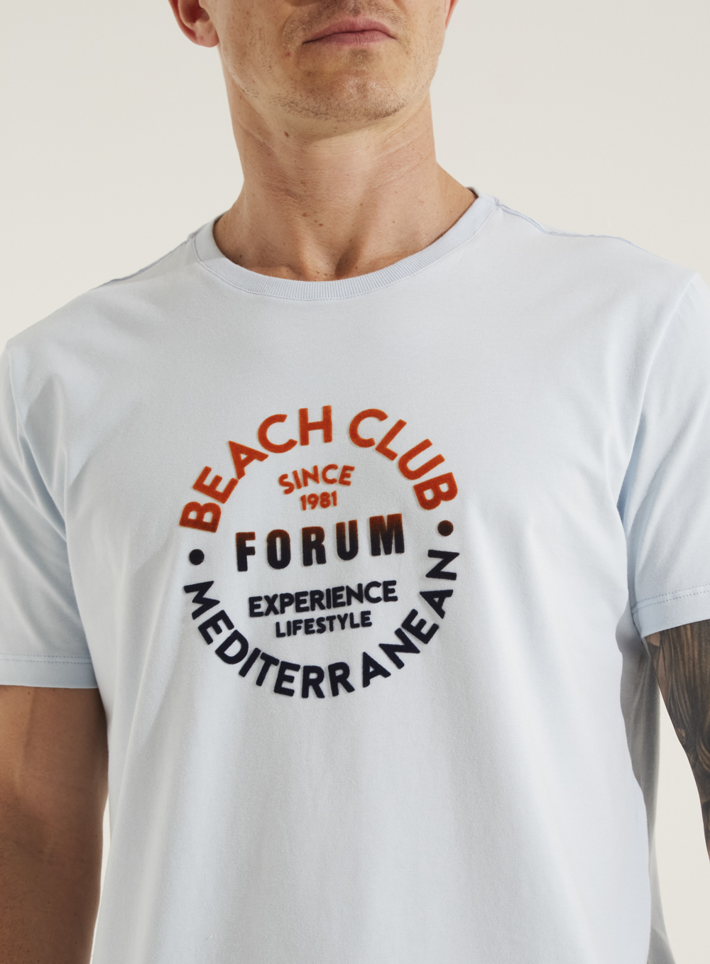 CAMISETA FORUM M AZUL PARAISO