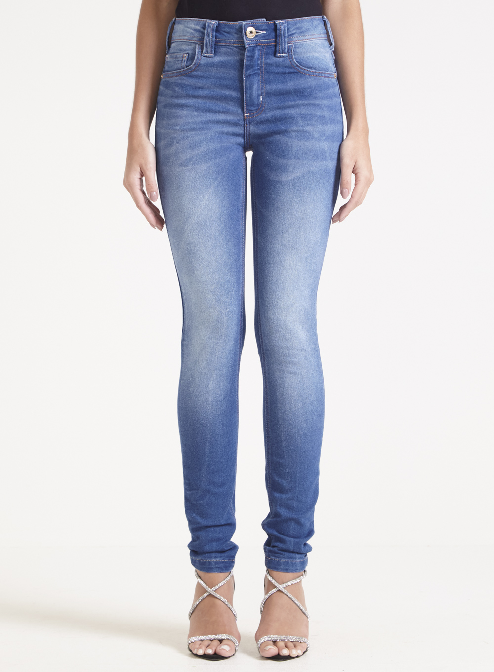 CALÇA JEANS MARISA SKINNY 36 INDIGO