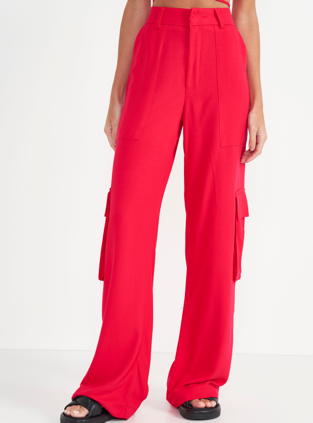 CALÇA COLCCI 42 VERMELHO FOLIE