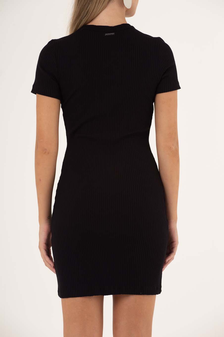 VESTIDO CANELADO G VERDE LIVAS