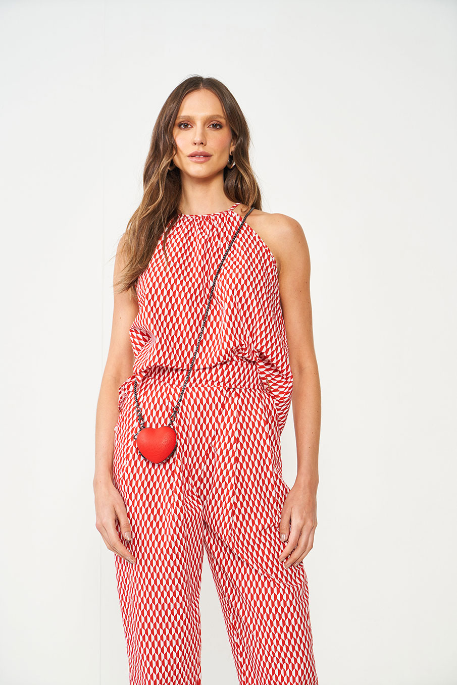 BLUSA ESTAMPADA GG GEOMETRICO VER.