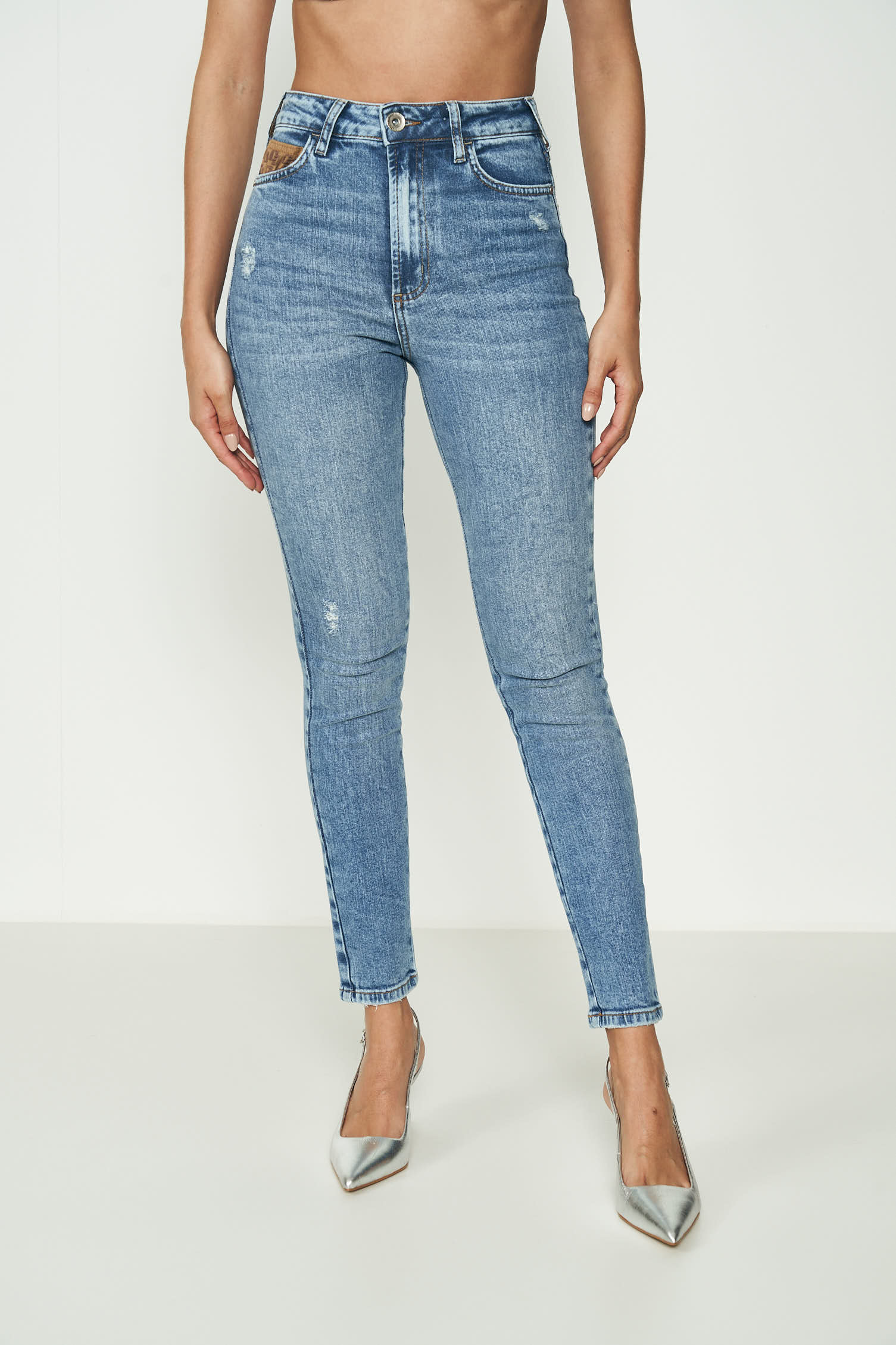 CALÇA JEANS BRUNA STRETCH 34 INDIGO
