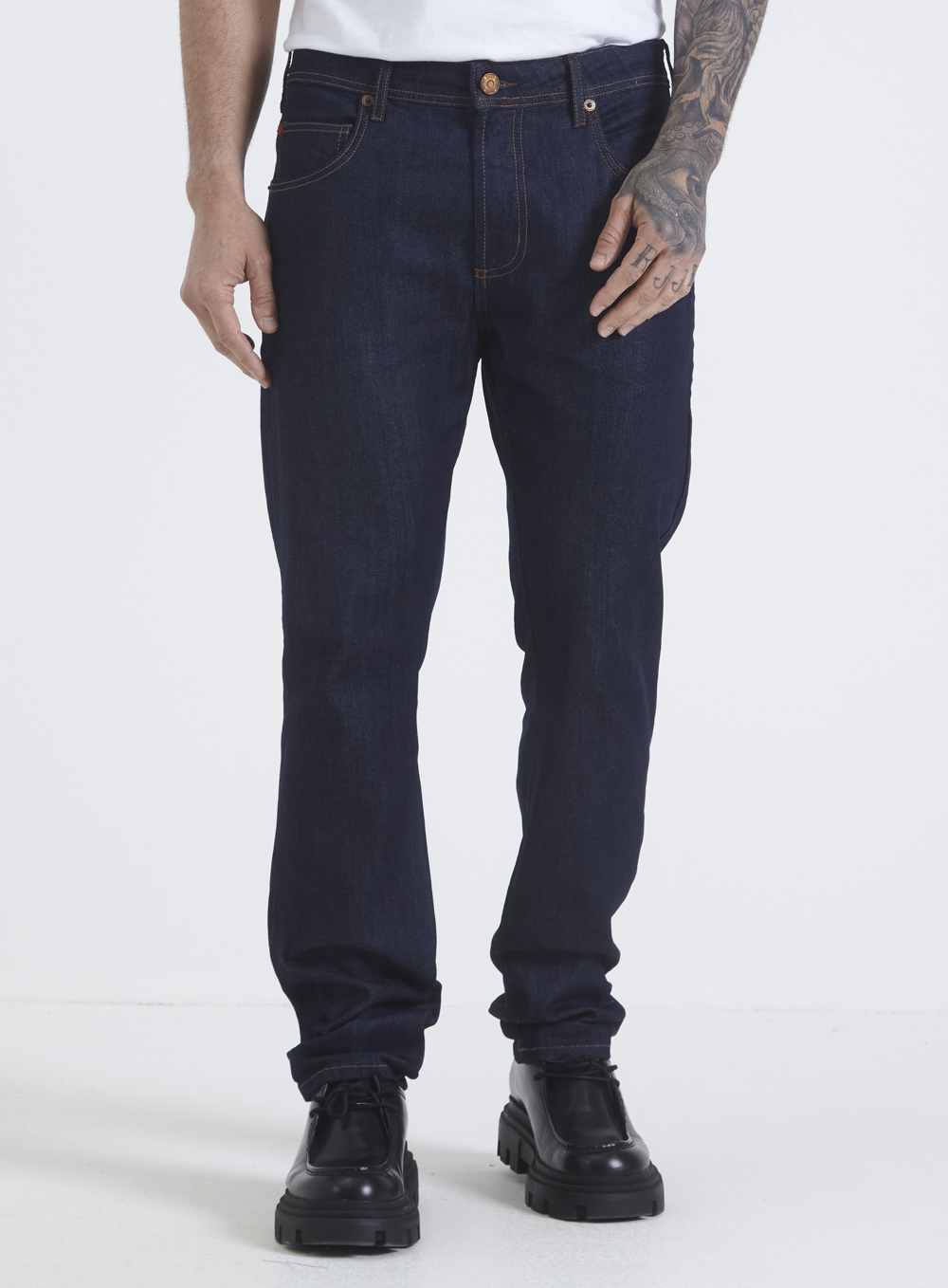 CALÇA JEANS PAUL SLIM 38 INDIGO