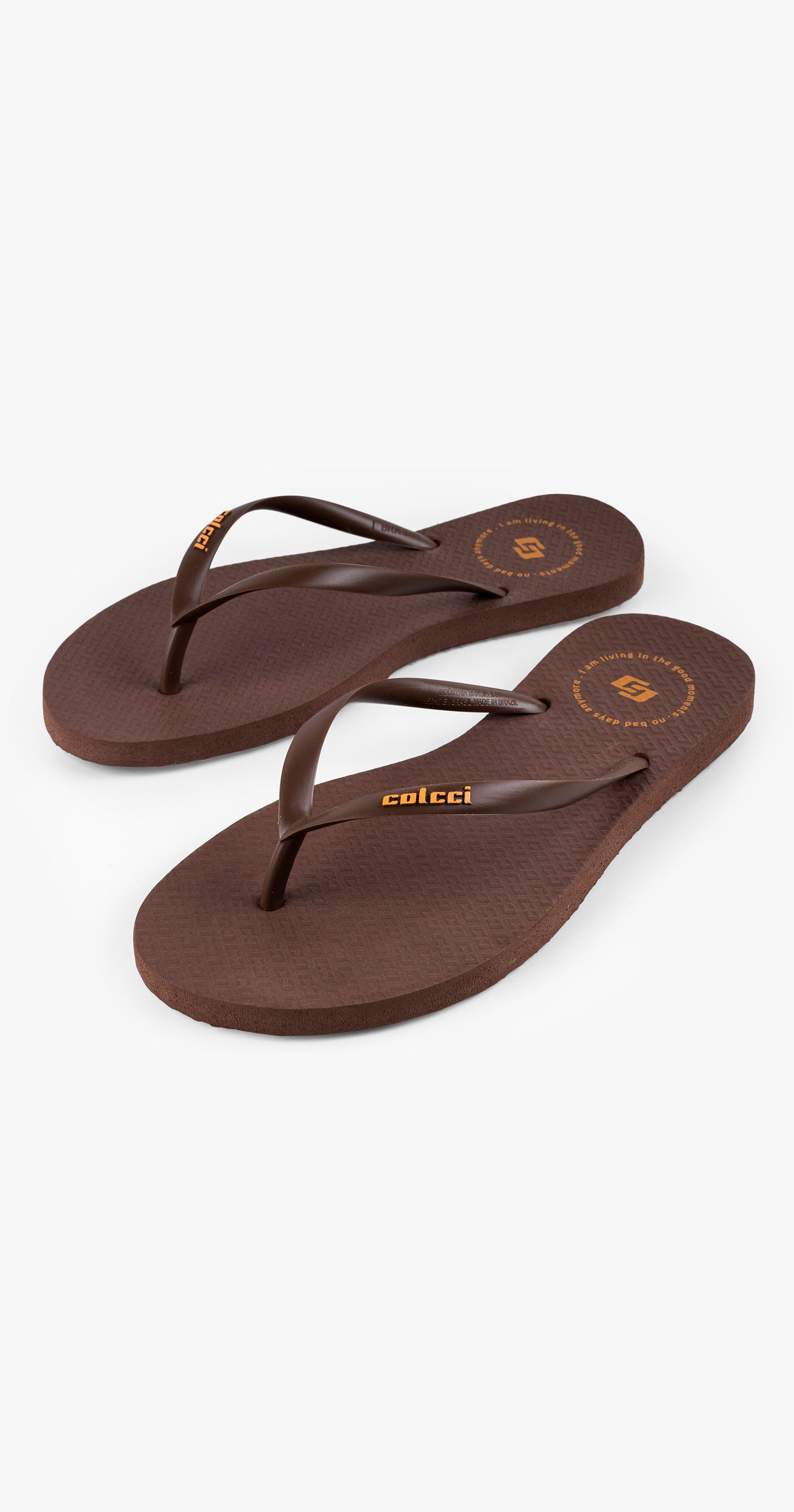 CHINELO FEM COLCCI DAY 33-34 MARROM BEATEN BROWN