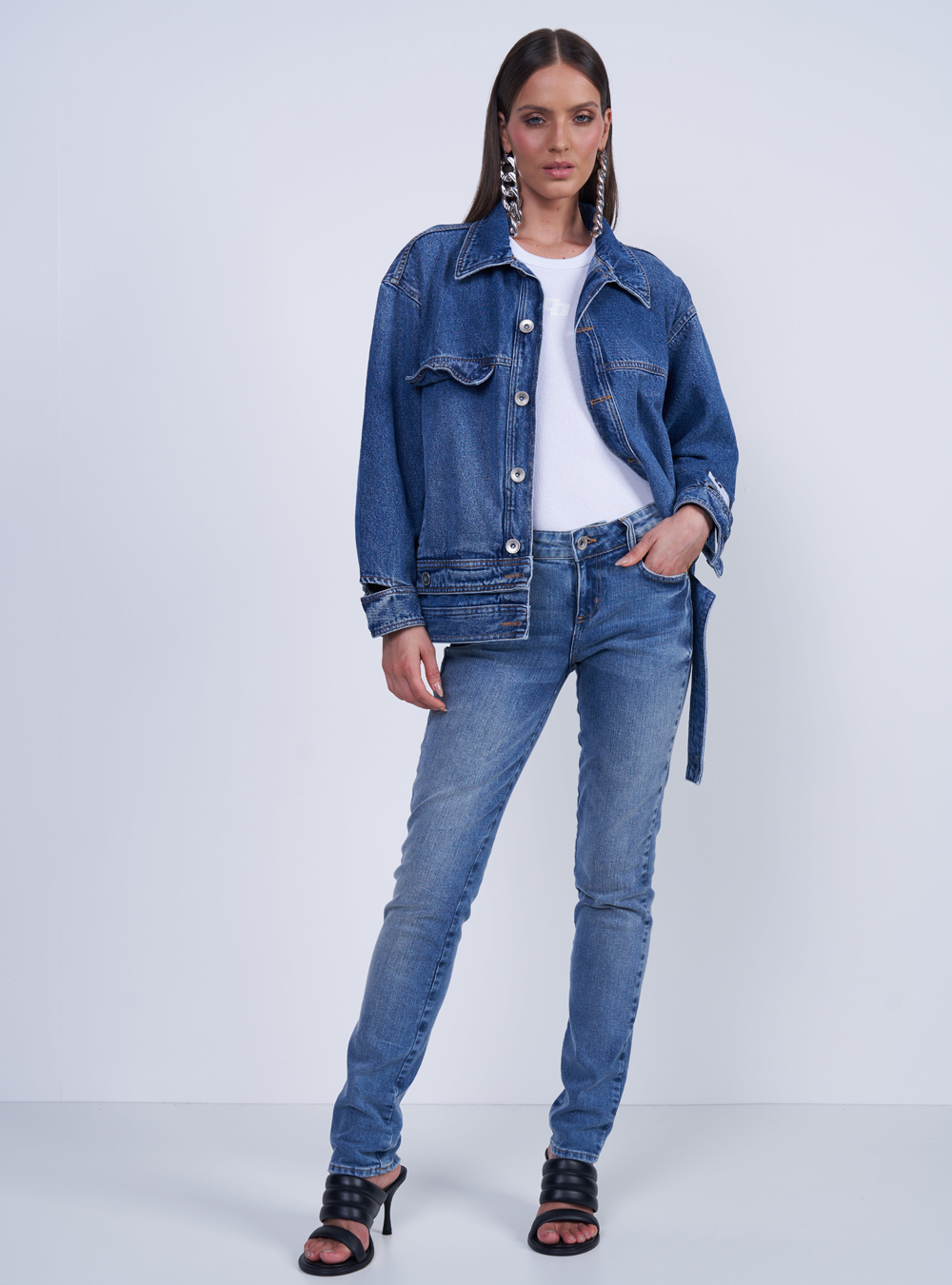 CALÇA JEANS ICONIC 44 INDIGO