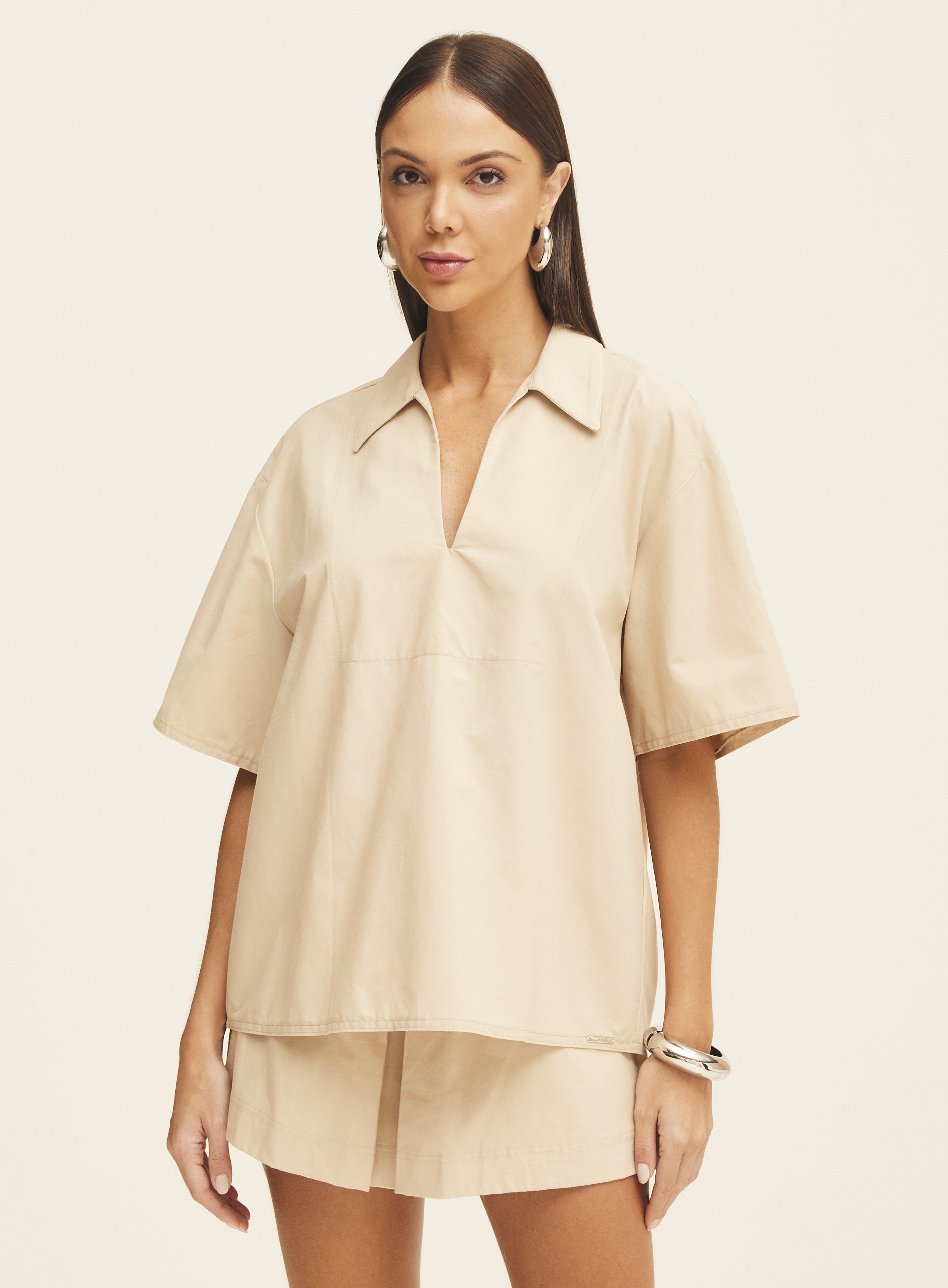 BLUSA FORUM M BEGE PILAR