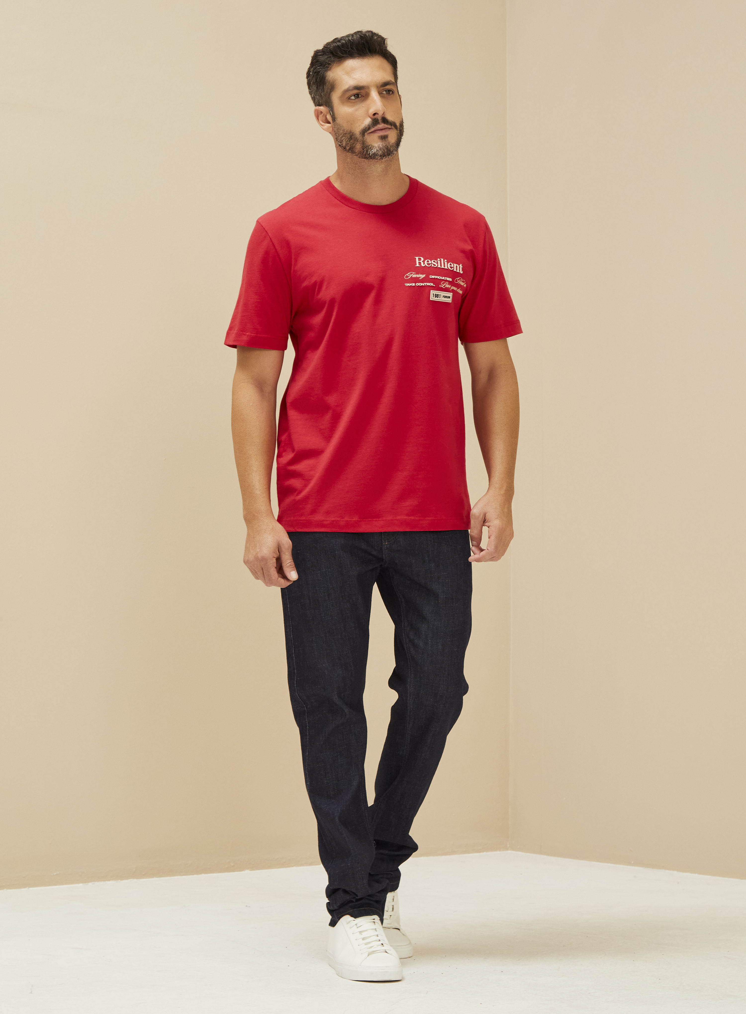 CAMISETA FORUM GG VERMELHO PHILLY