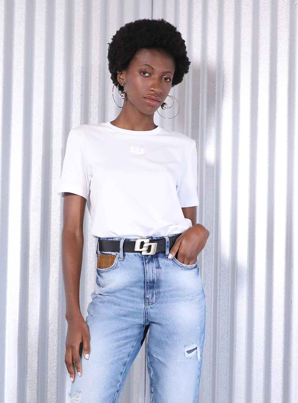 CAMISETA COLCCI G BRANCO
