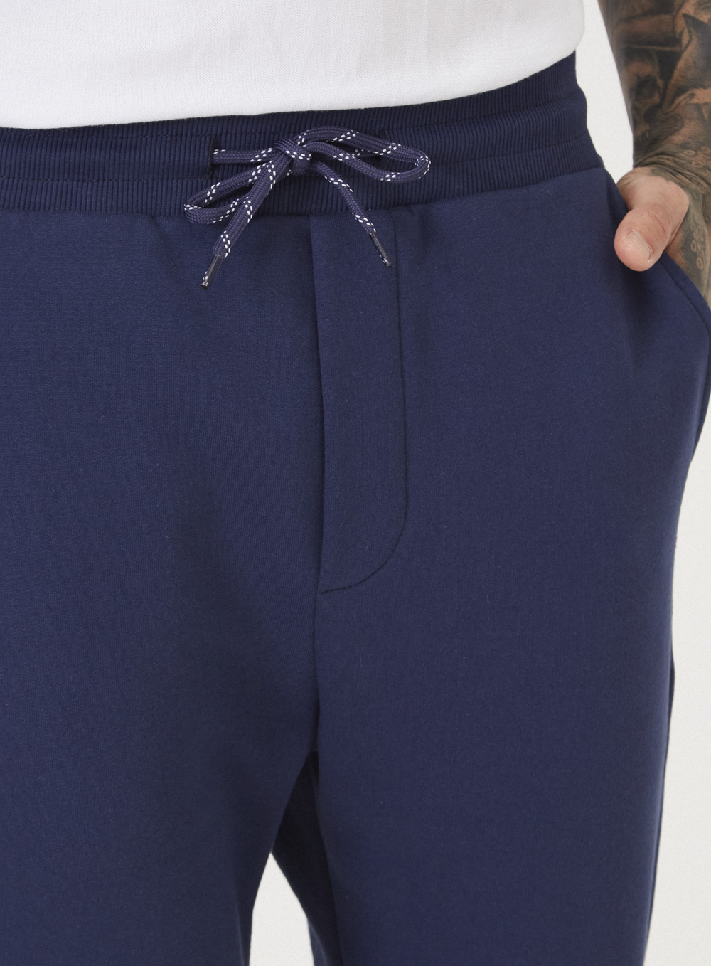 CALÇA MOLETOM GG AZUL DARKNESS