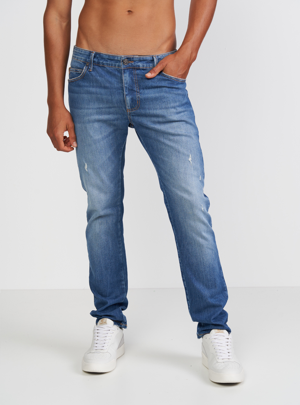 CALÇA JEANS FELIPE SKINNY 50 INDIGO