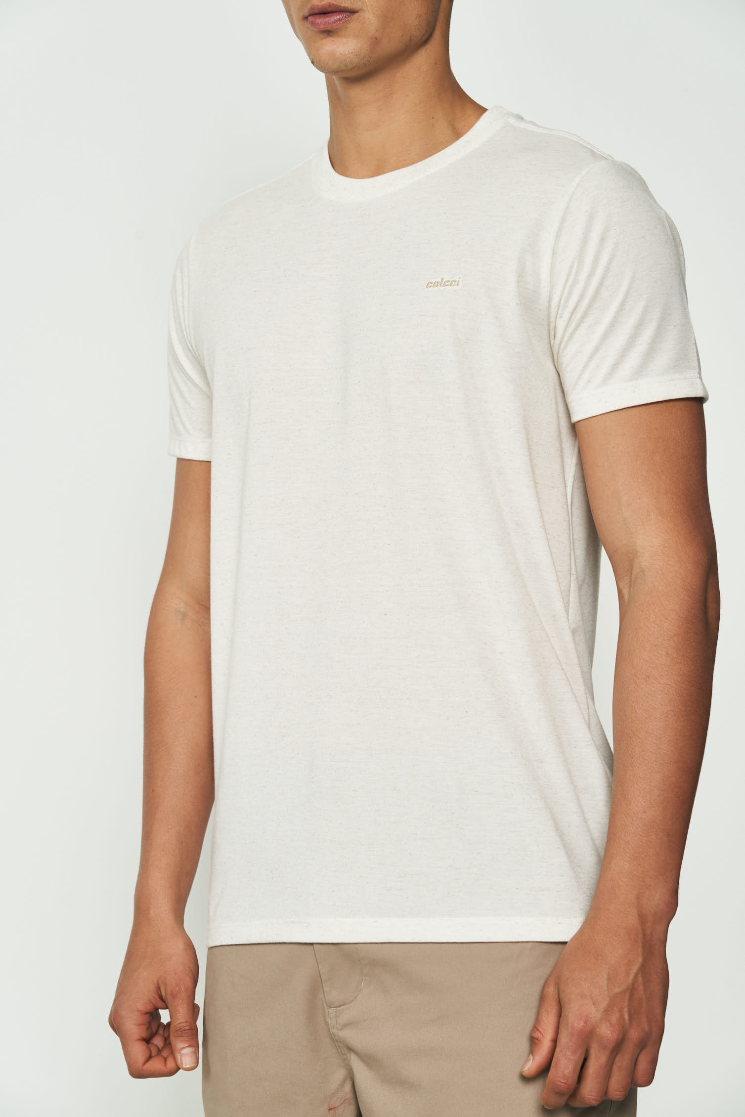 CAMISETA LINHO P PRETO