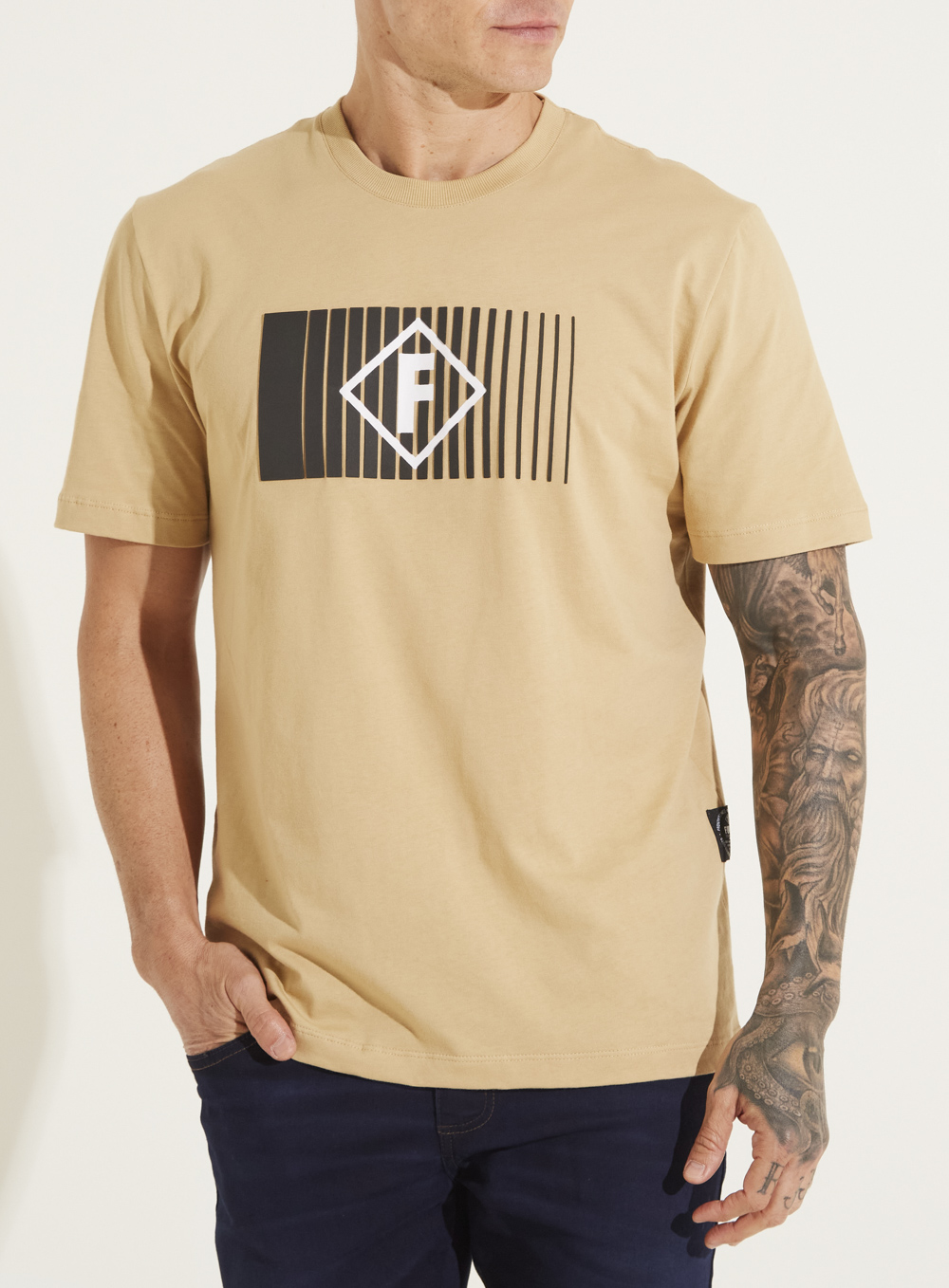 CAMISETA FORUM M BEGE INCENSE