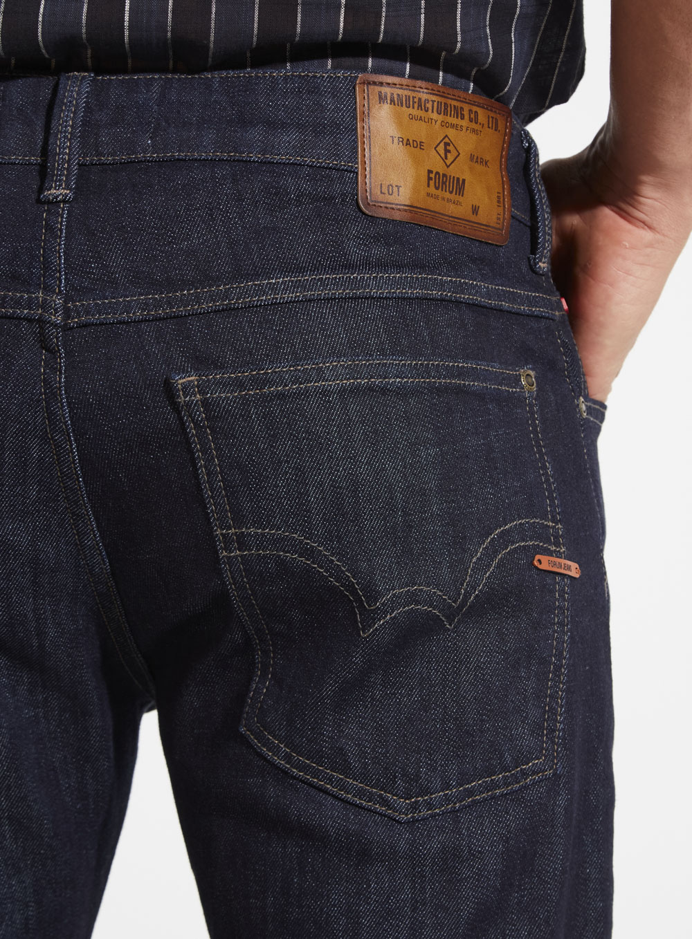 CALÇA JEANS PAUL SLIM 40 INDIGO