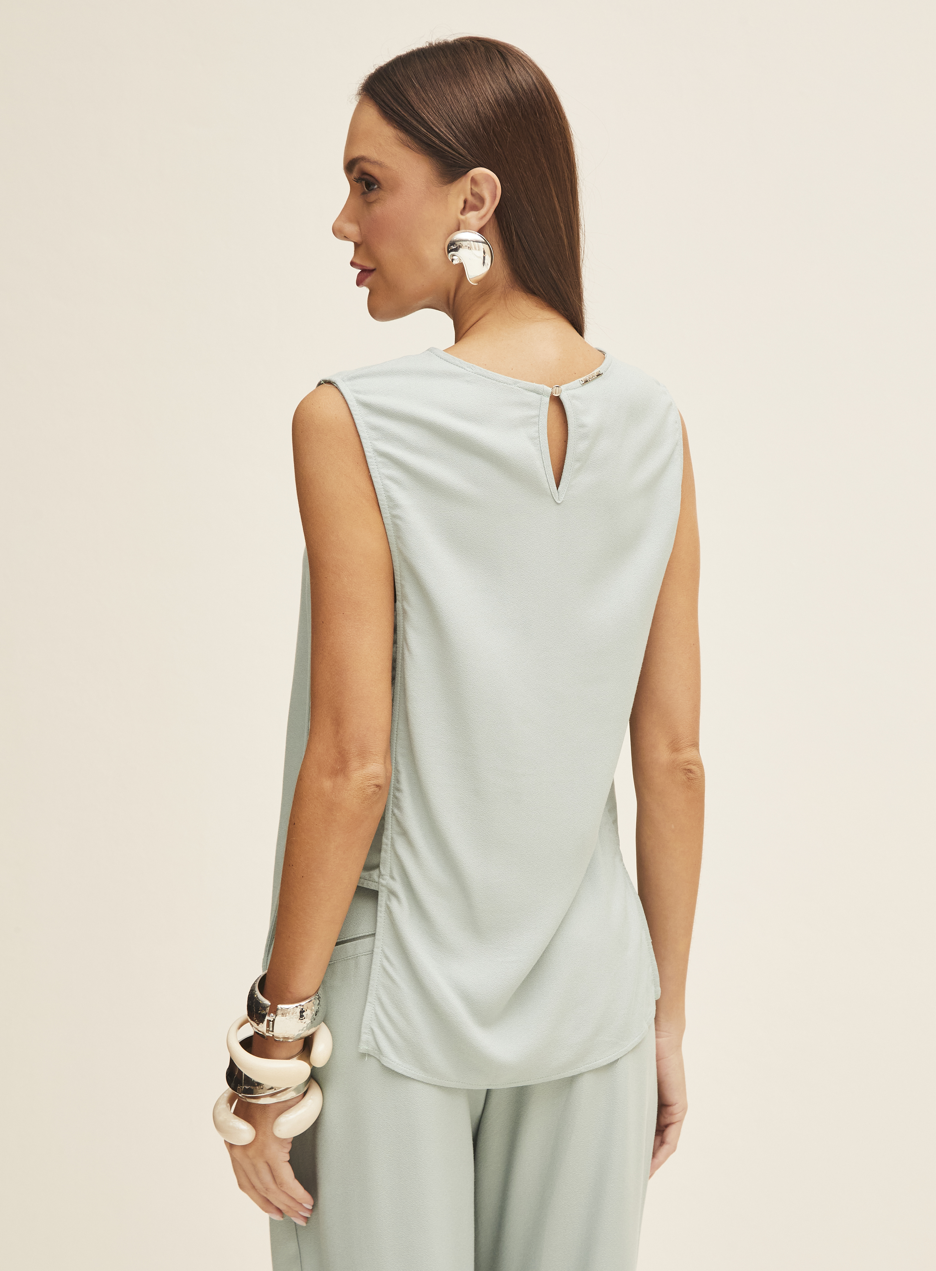 BLUSA FORUM M VERDE AGAVE