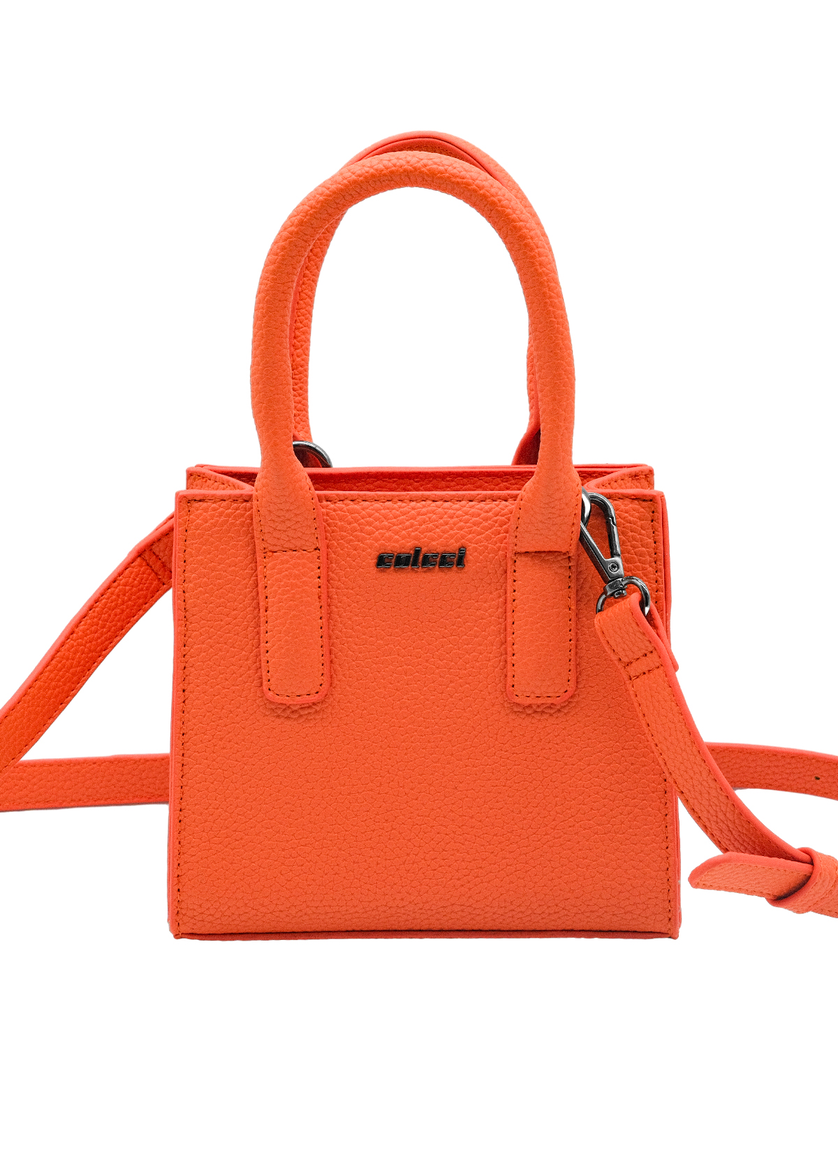 BOLSA COLCCI FEM MINI TOTE FLOATER U LARANJA PURPU