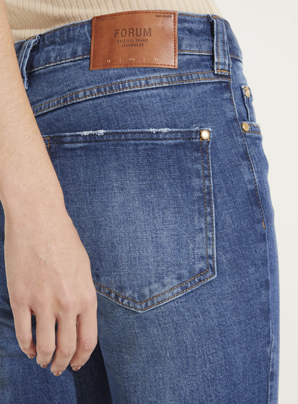 CALÇA JEANS MARISA SKINNY 38 INDIGO
