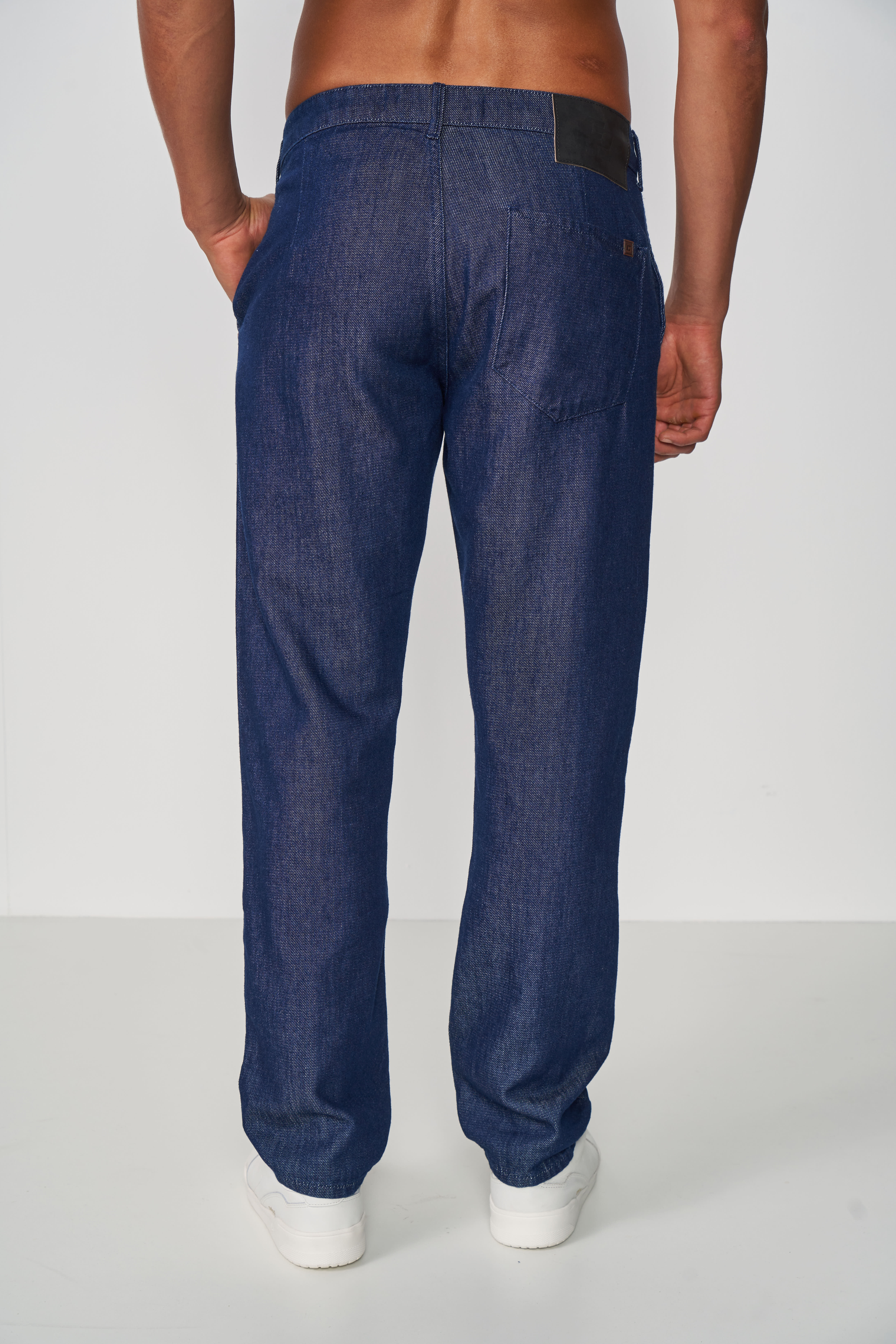 CALÇA JEANS RETA 38 INDIGO