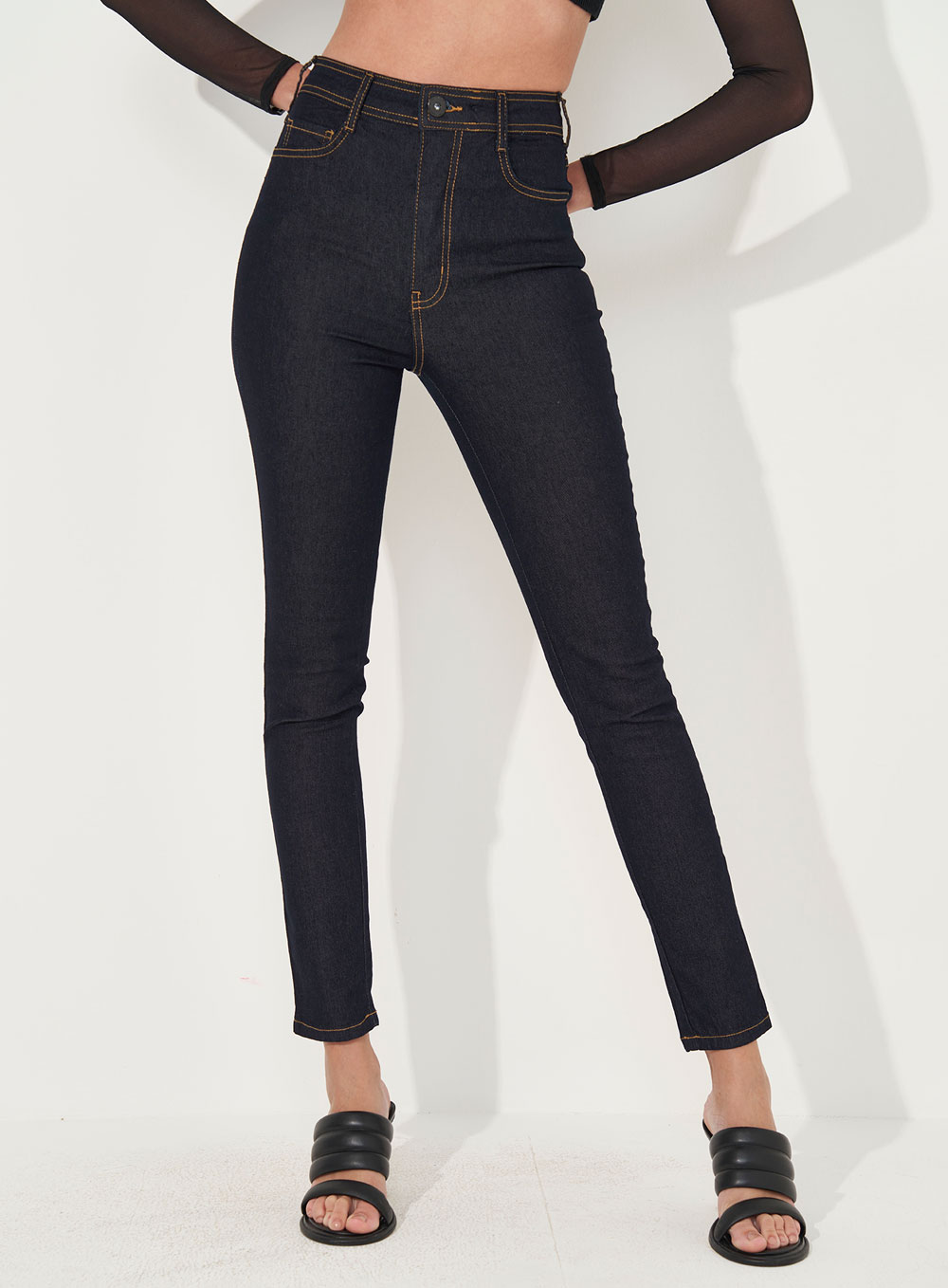 CALÇA JEANS BRUNA STRETCH 36 INDIGO