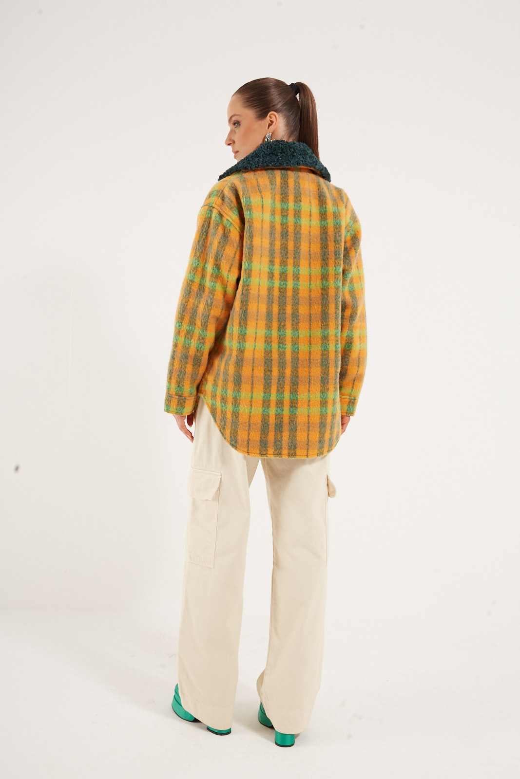 CASACO COLCCI G BEGE/VERDE/LARA