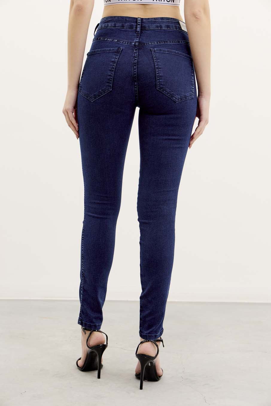 CALÇA JEANS MICHELE 38 INDIGO
