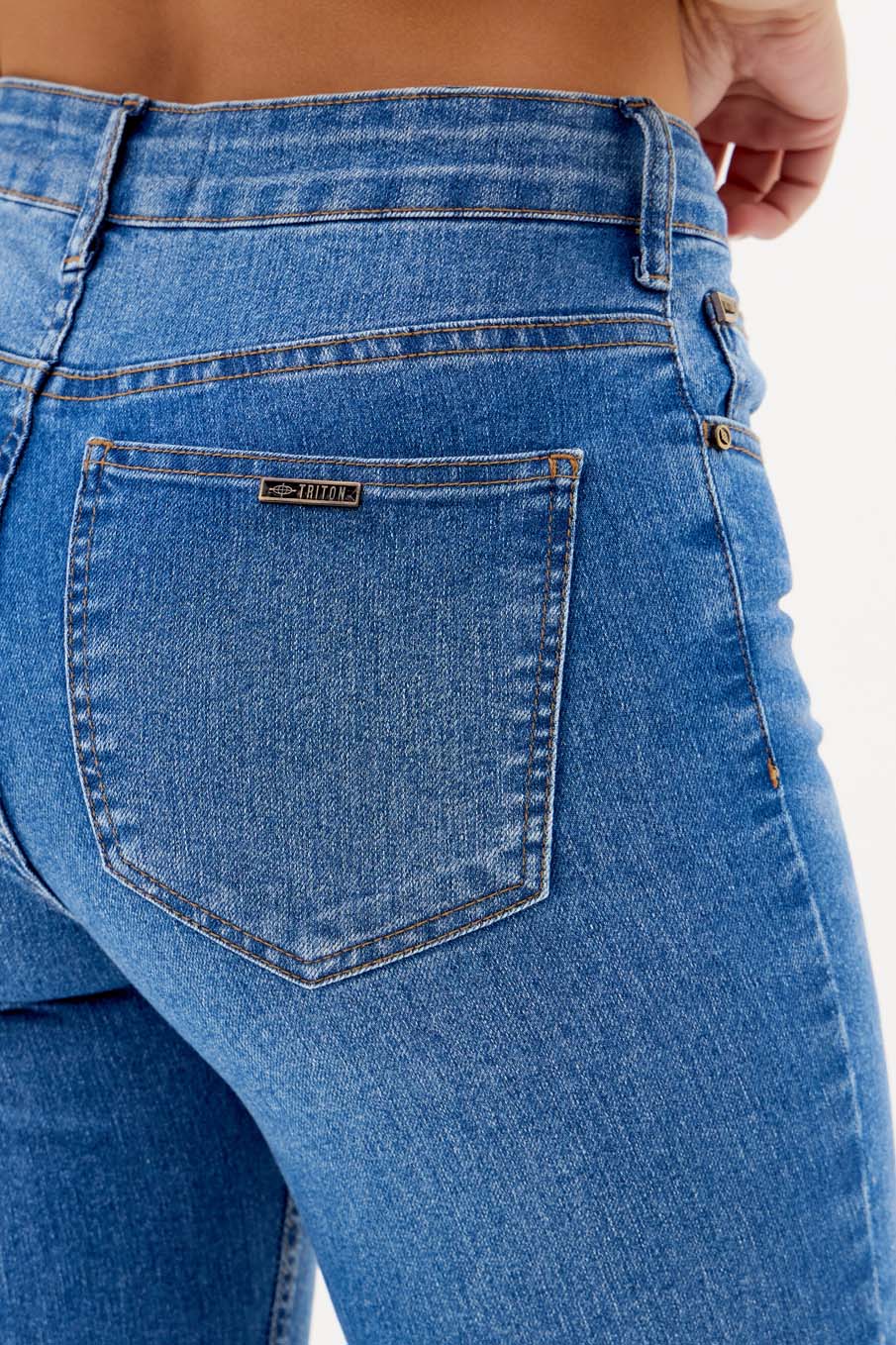 CALÇA JEANS MICHELE 38 INDIGO