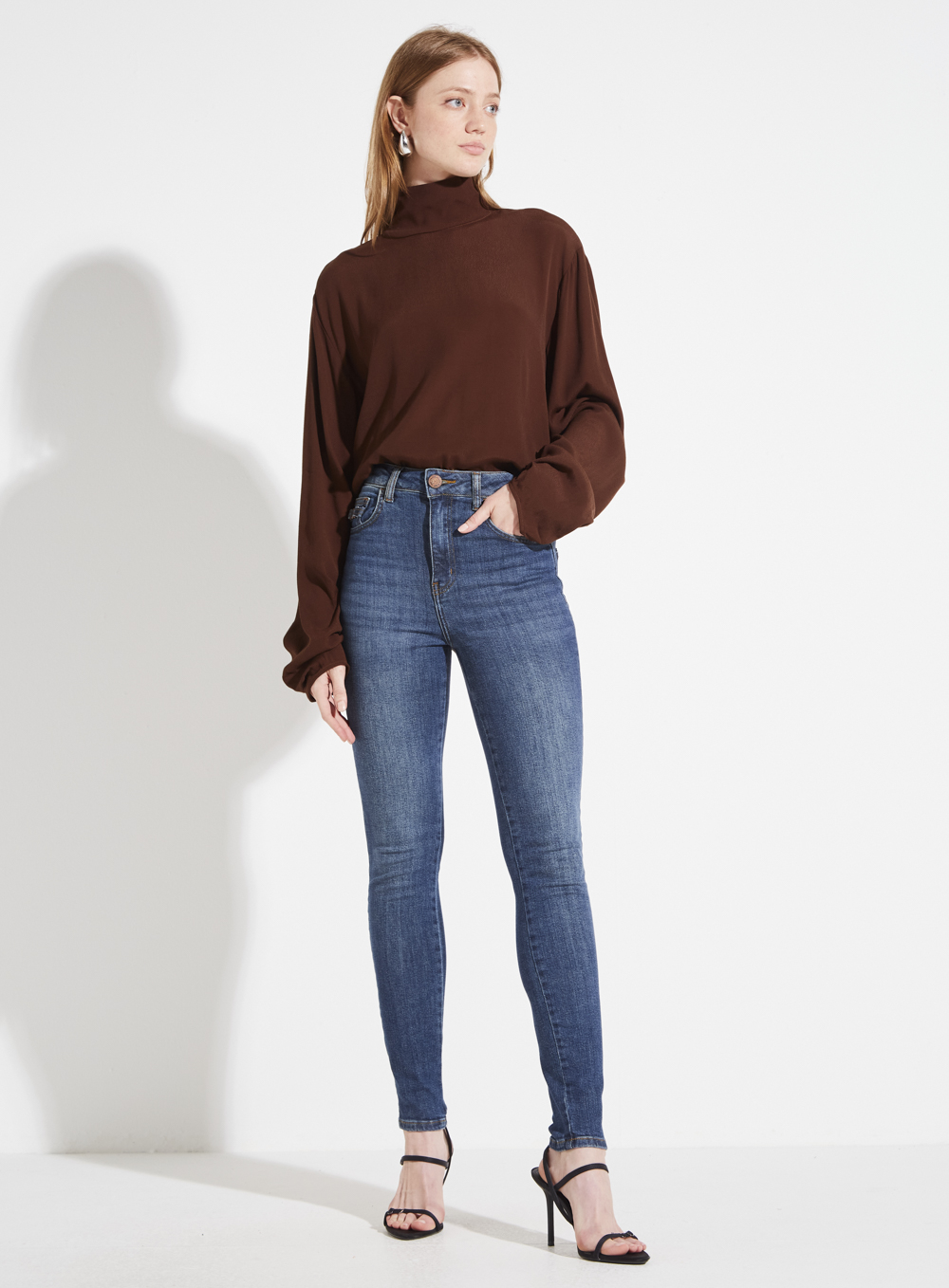 CALÇA JEANS SABRINA 36 INDIGO