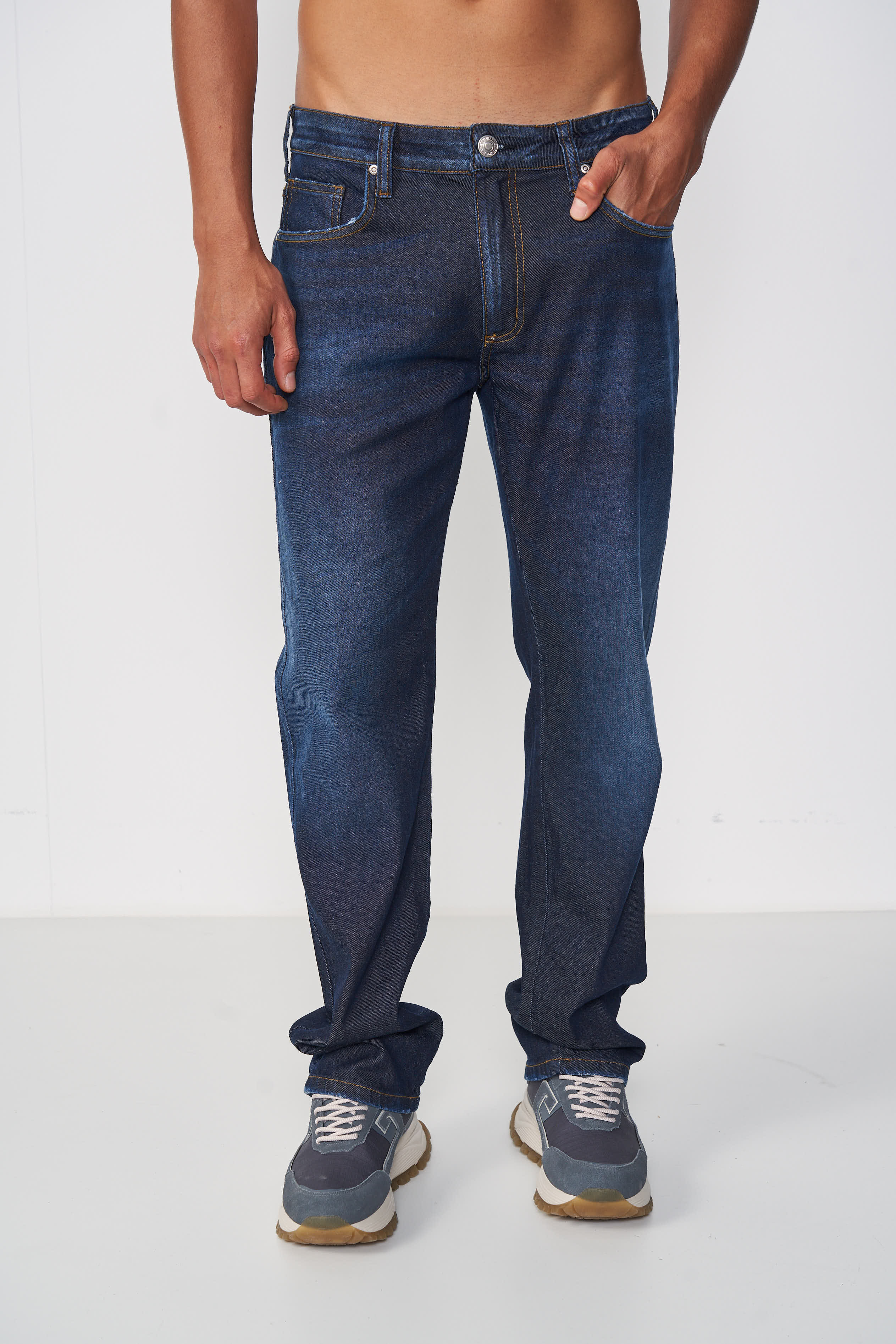 CALÇA JEANS PARIS 42 INDIGO
