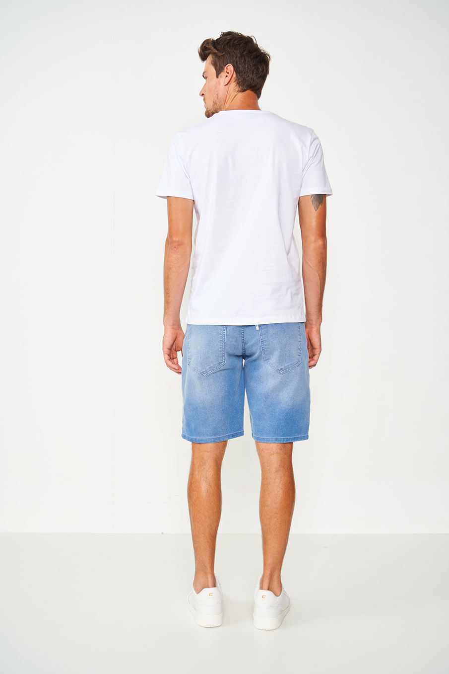 BERMUDA JEANS DAVI 38 INDIGO
