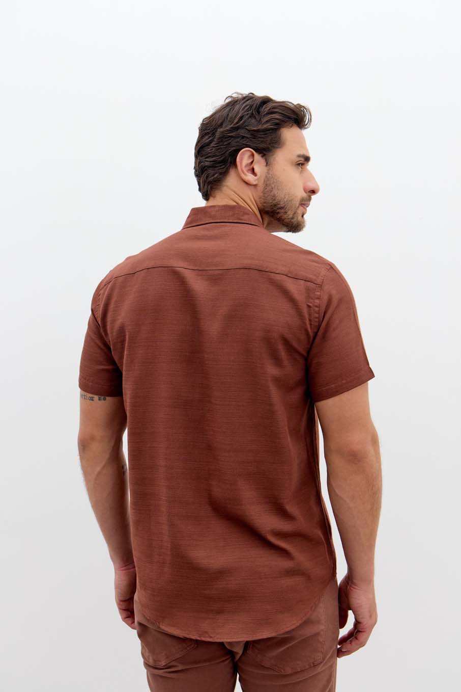 CAMISA RESORT GG BEGE ITALIAN