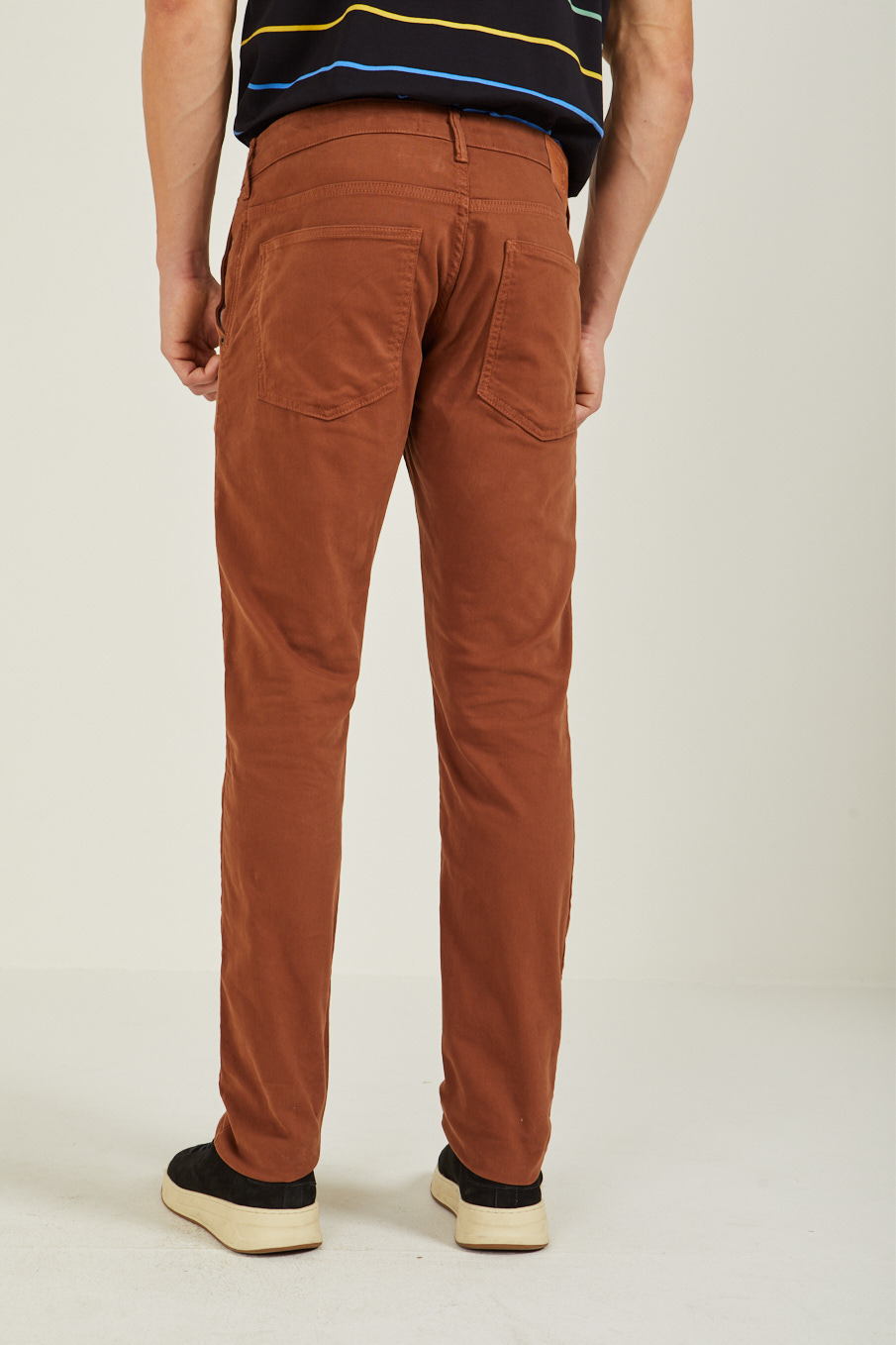 CALÇA SARJA IGOR SKINNY 40 PRETO