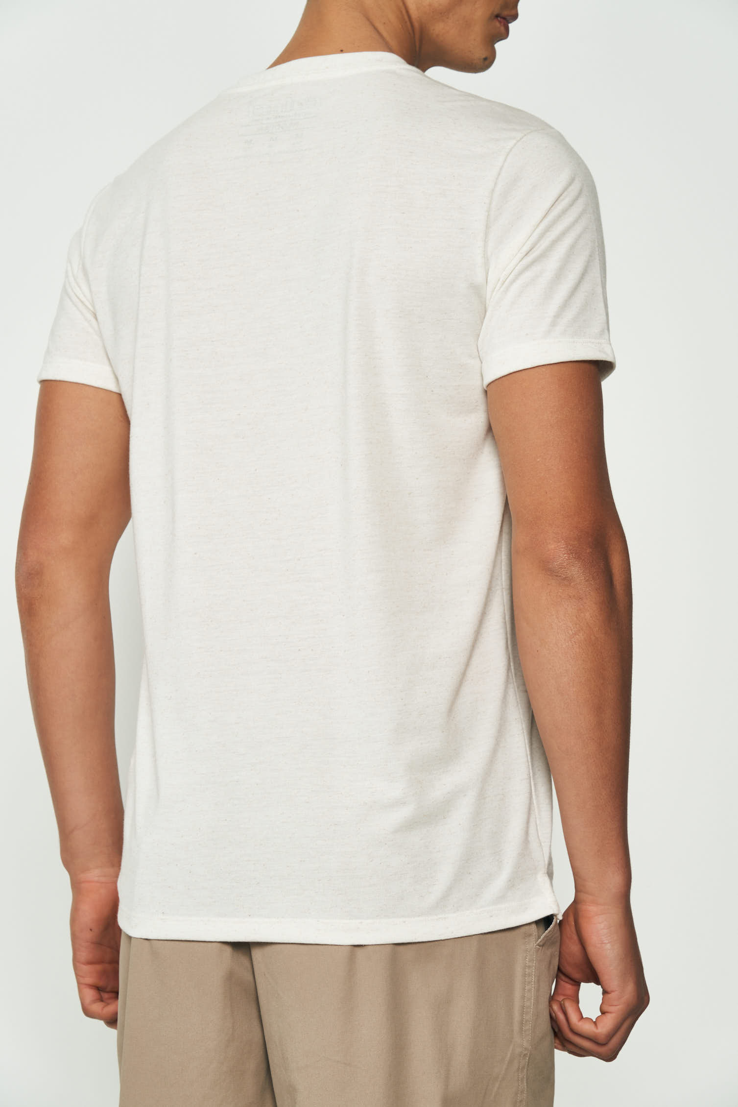 CAMISETA LINHO P PRETO