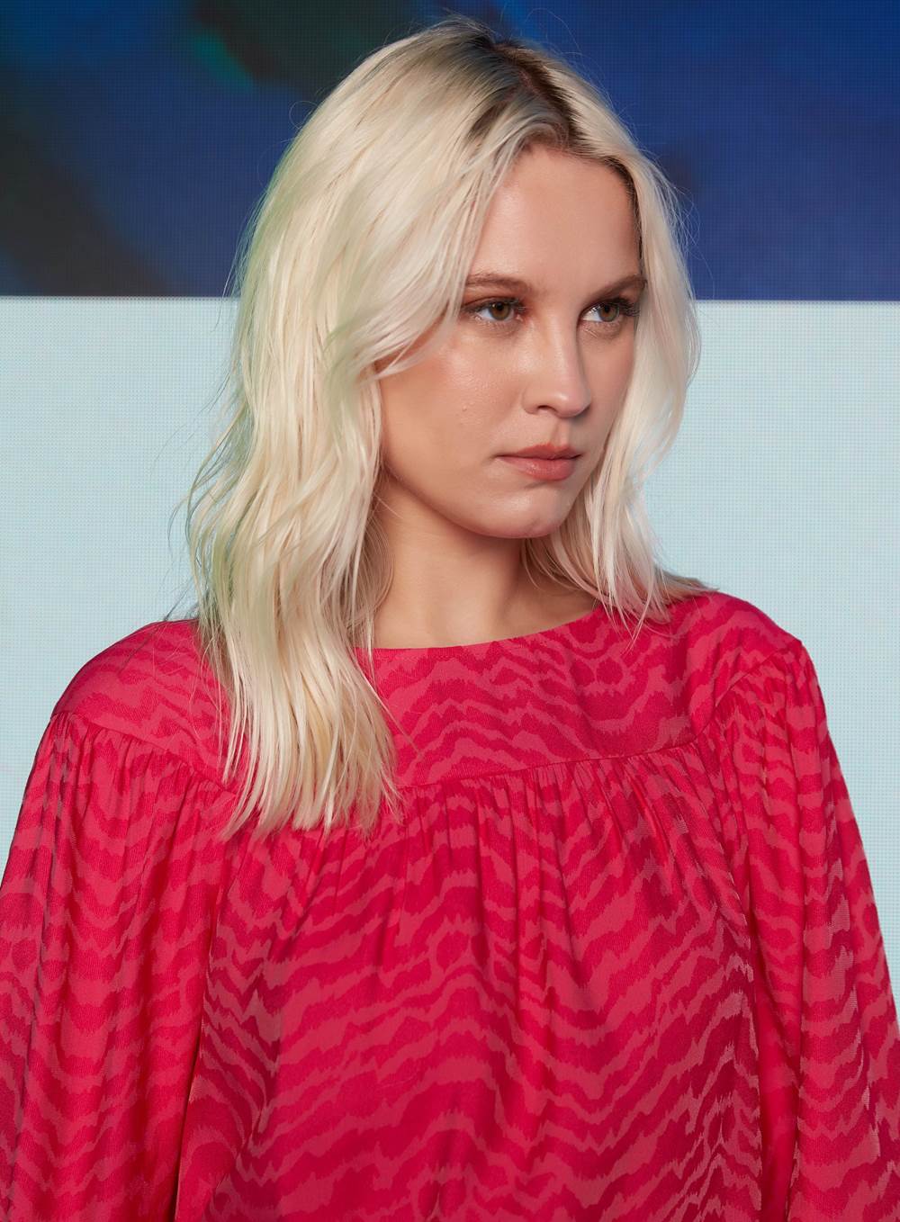 BLUSA JACQUARD P ROSA AYANA