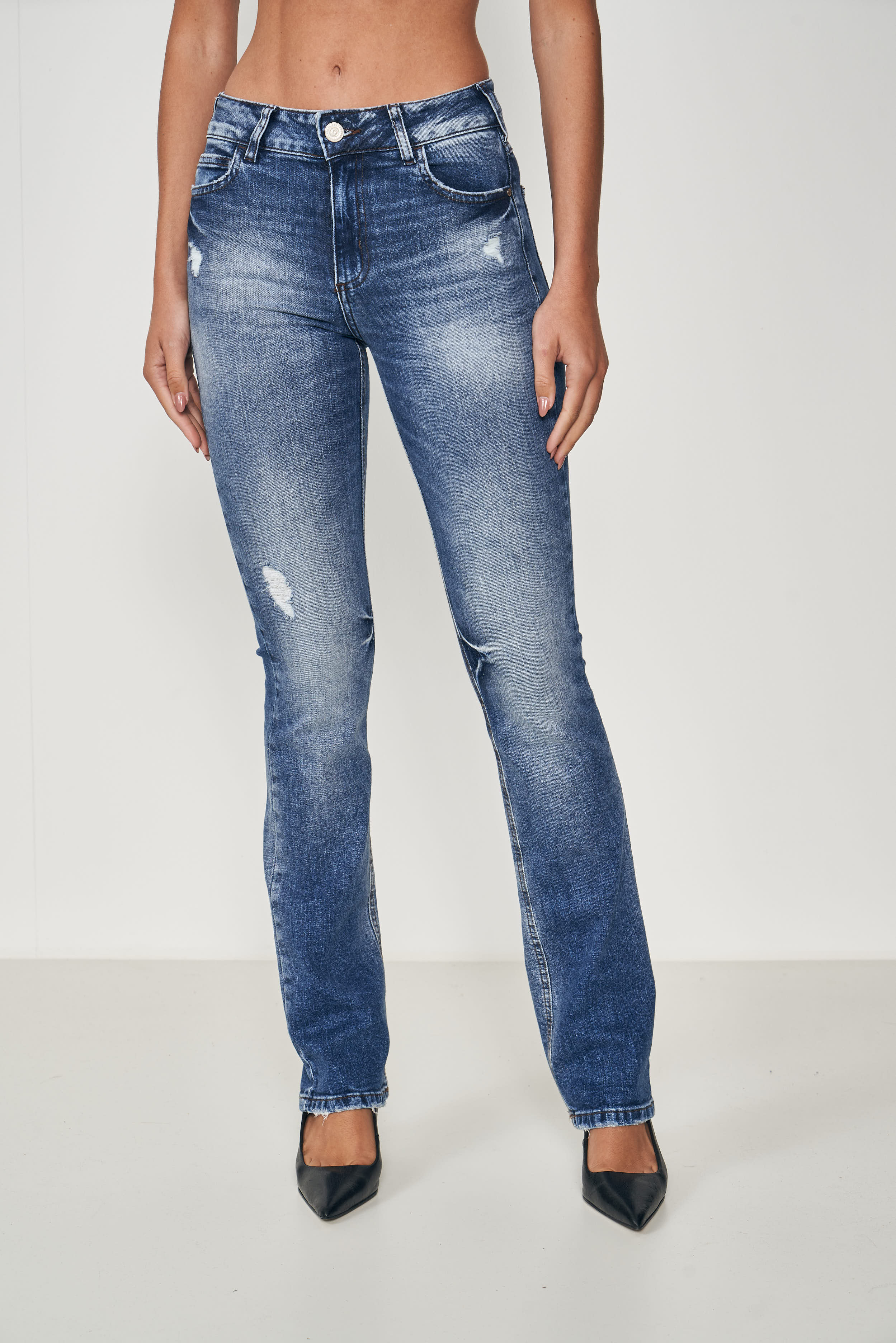 CALÇA JEANS NOVA YORK RETA 38 INDIGO