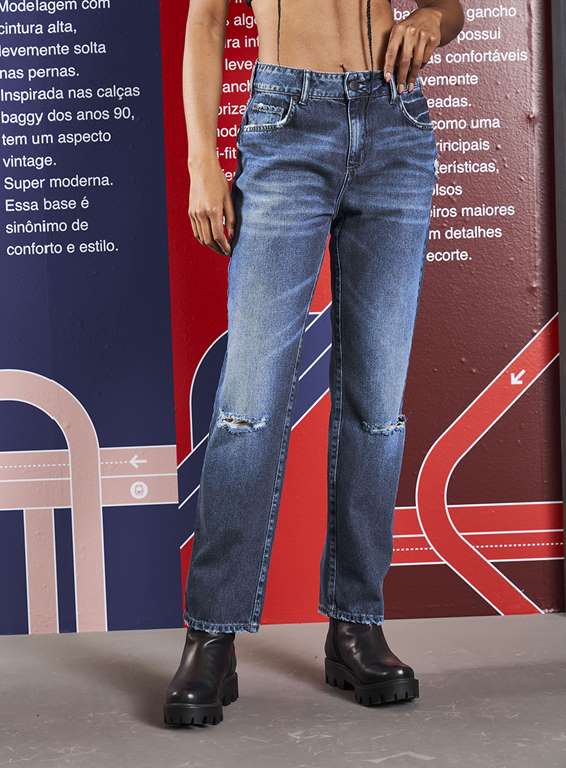 CALÇA JEANS JADE 36 INDIGO