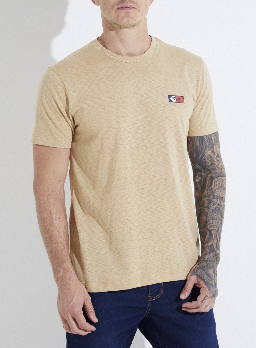 CAMISETA FORUM M BEGE INCENSE