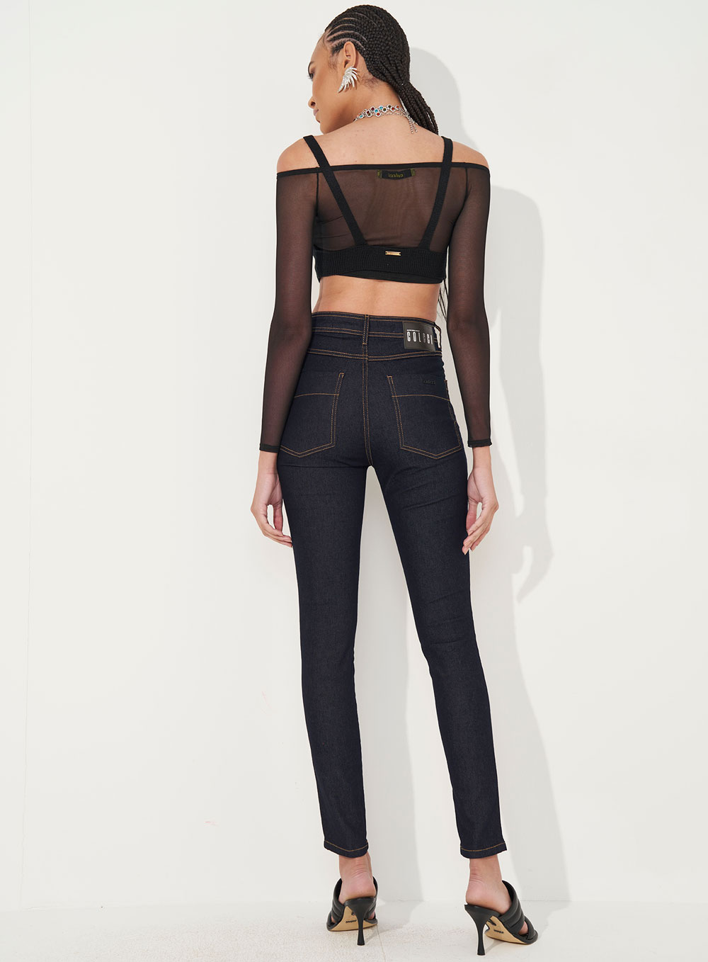 CALÇA JEANS BRUNA STRETCH 36 INDIGO