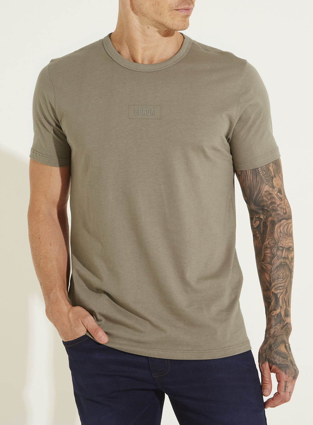 CAMISETA FORUM M MARROM WOLF