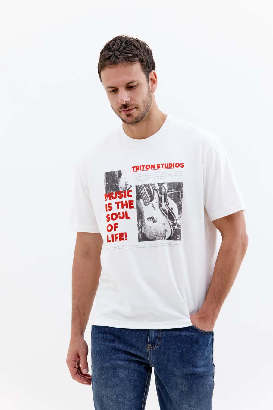 CAMISETA TRITON GG OFF SHELL